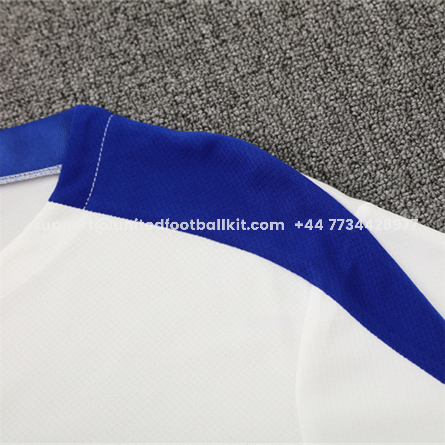 Unitedfootballkit.com | Paris Saint-Germain PSG 25-26 Short-Sleeve Training Set - White Top & Black Shorts -Customize Name, Number and Patch | Worldwide Shipping