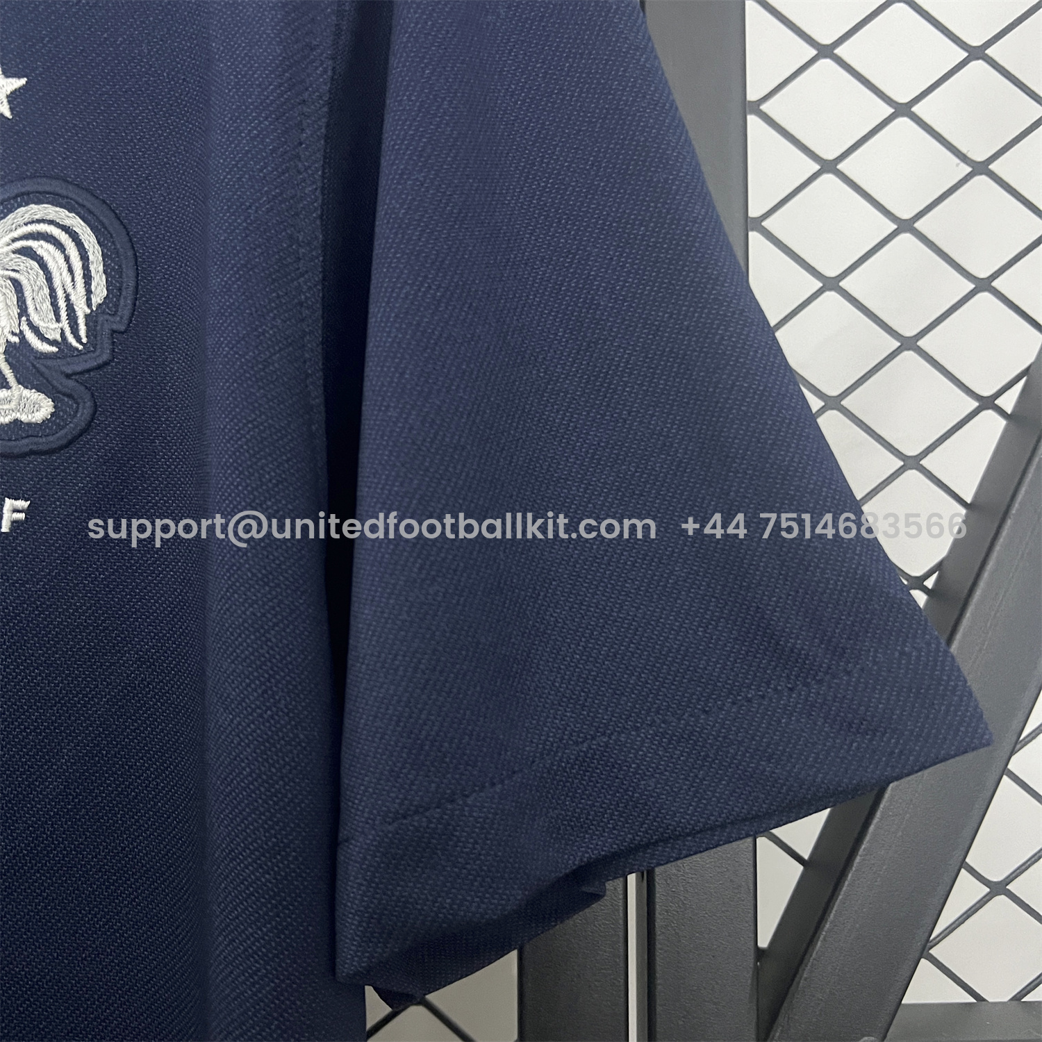Unitedfootballkit.com | Retro France 2014 Home Jersey -Customize Name, Number and Patch | Worldwide Shipping