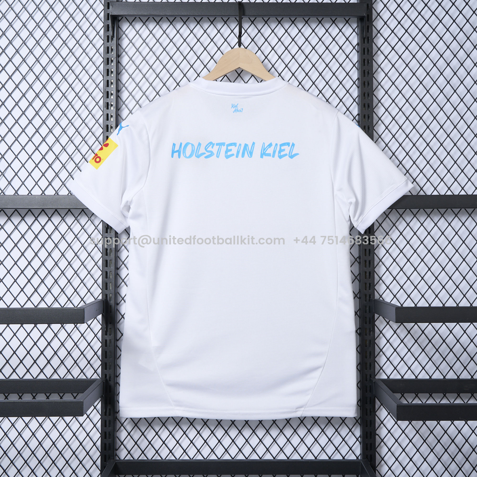Unitedfootballkit.com | Holstein Kiel 24-25 Away Jersey - Fans Version -Customize Name, Number and Patch | Worldwide Shipping
