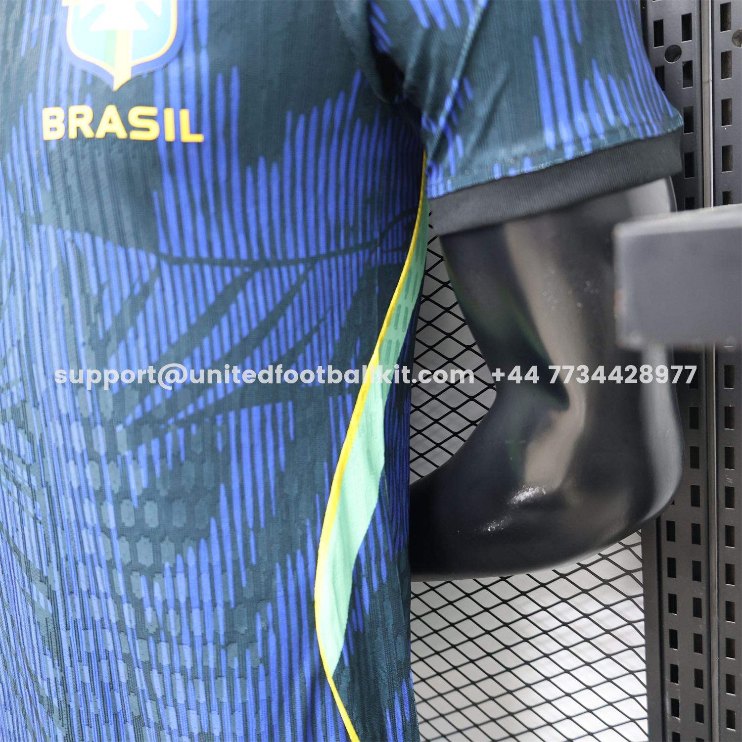 Unitedfootballkit.com | Brazil 2026 Jesus Blue Special Jersey - Player Version -Customize Name, Number and Patch | Worldwide Shipping