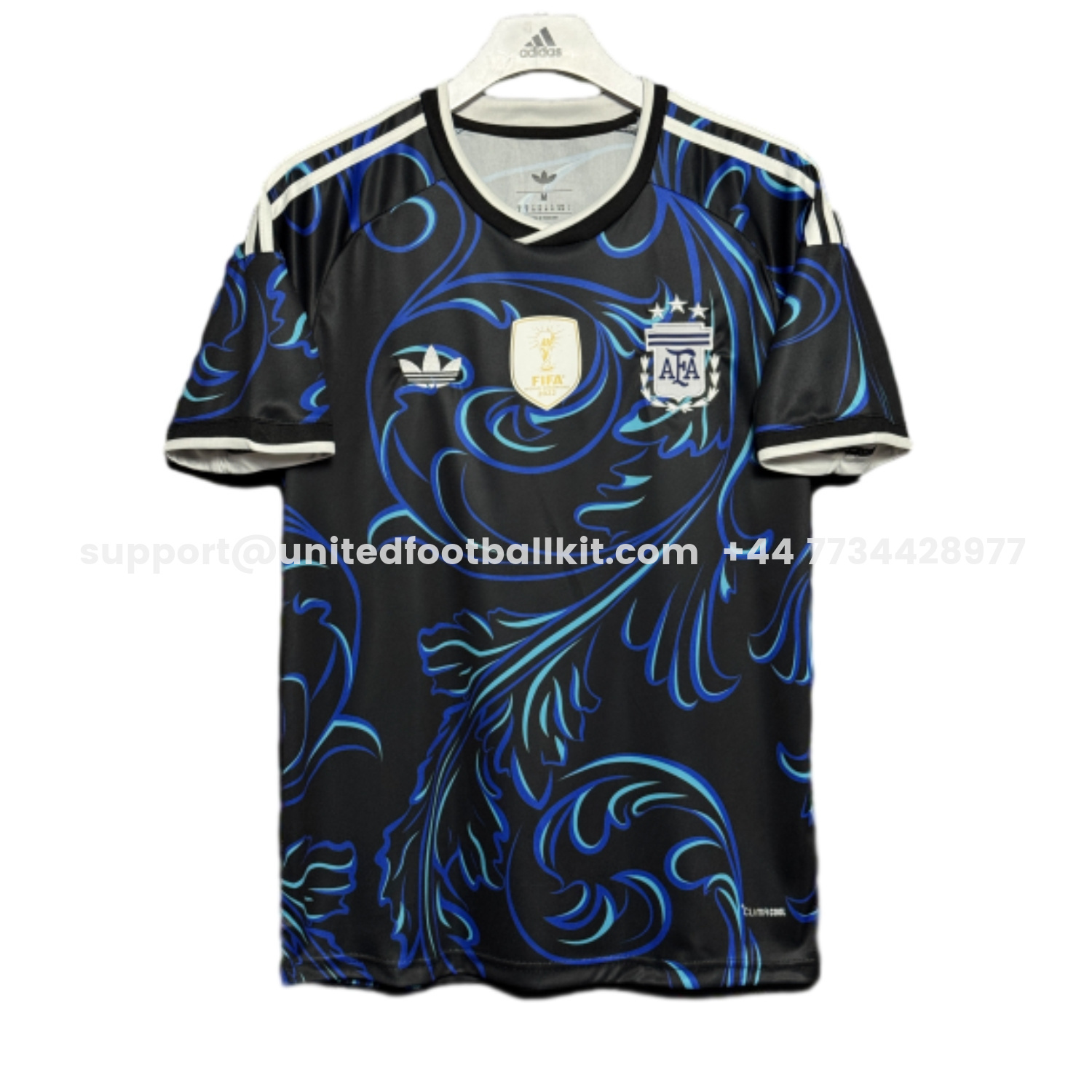 Unitedfootballkit.com | Argentina 2026 Away Deep Blue Jersey - Fans Version -Customize Name, Number and Patch | Worldwide Shipping