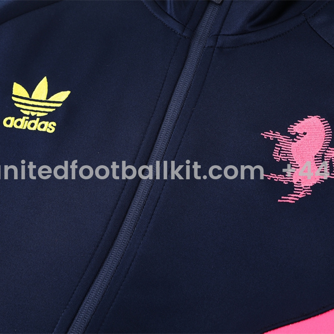 Unitedfootballkit.com | Juventus 24-25 Originals LFSTLR Jacket Training Tracksuit - Deep Blue -Customize Name, Number and Patch | Worldwide Shipping