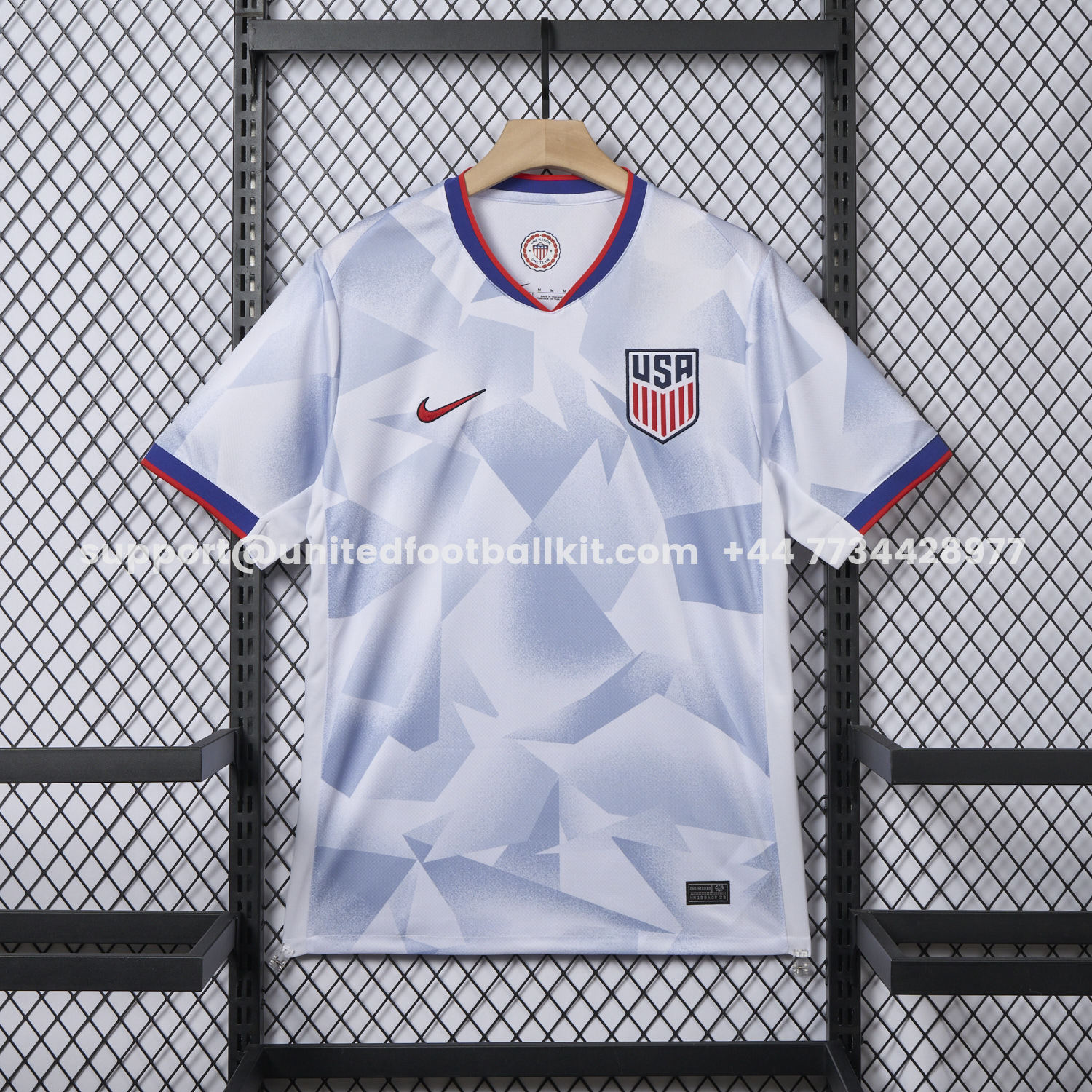 Unitedfootballkit.com | United States USA 25-26 Home Jersey - Fans Version -Customize Name, Number and Patch | Worldwide Shipping