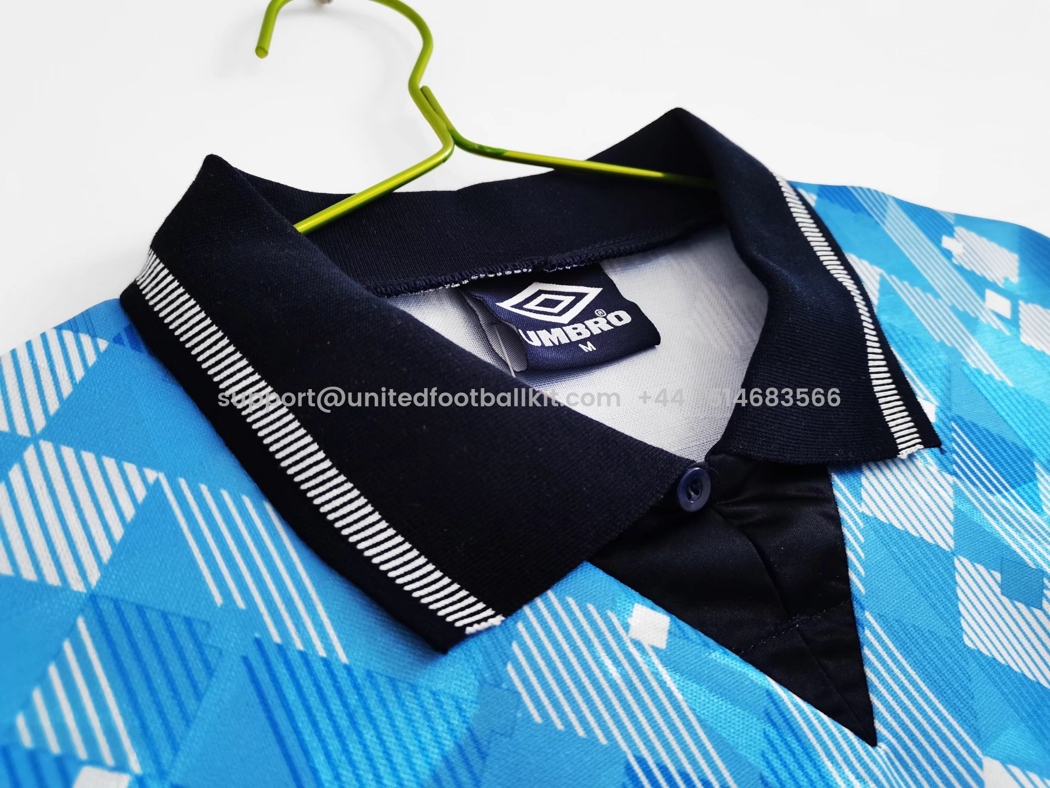 Unitedfootballkit.com | Retro England 1990 Third Jersey -Customize Name, Number and Patch | Worldwide Shipping