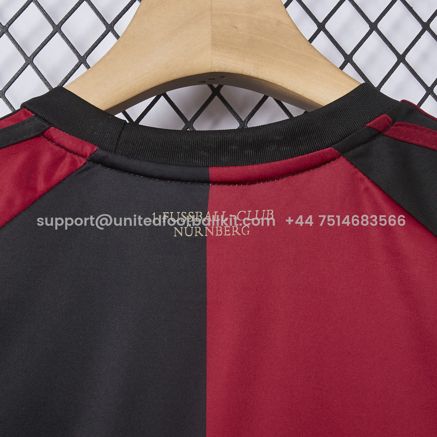 Unitedfootballkit.com | Nürnberg 25-26 Home Jersey - Fans Version -Customize Name, Number and Patch | Worldwide Shipping