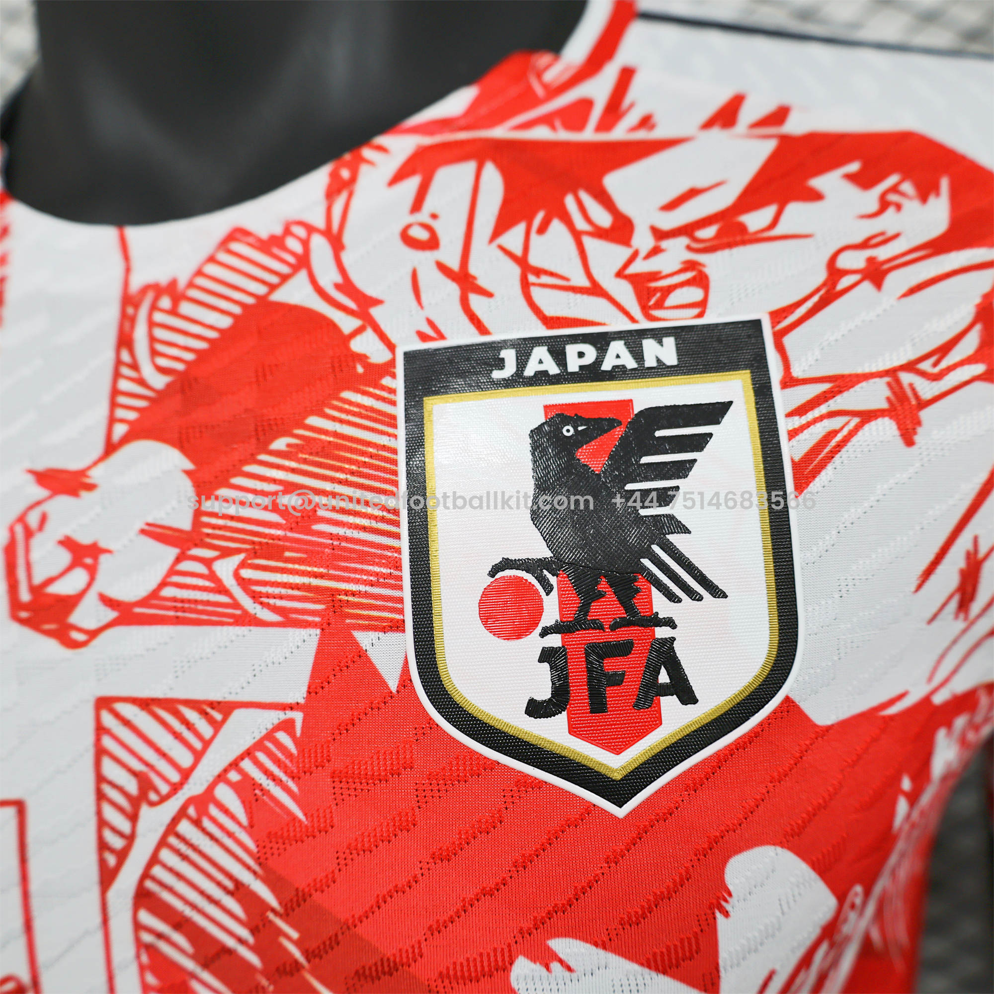 Unitedfootballkit.com | Japan 2024 Bejita Red Special Edition Jersey - Player Version -Customize Name, Number and Patch | Worldwide Shipping
