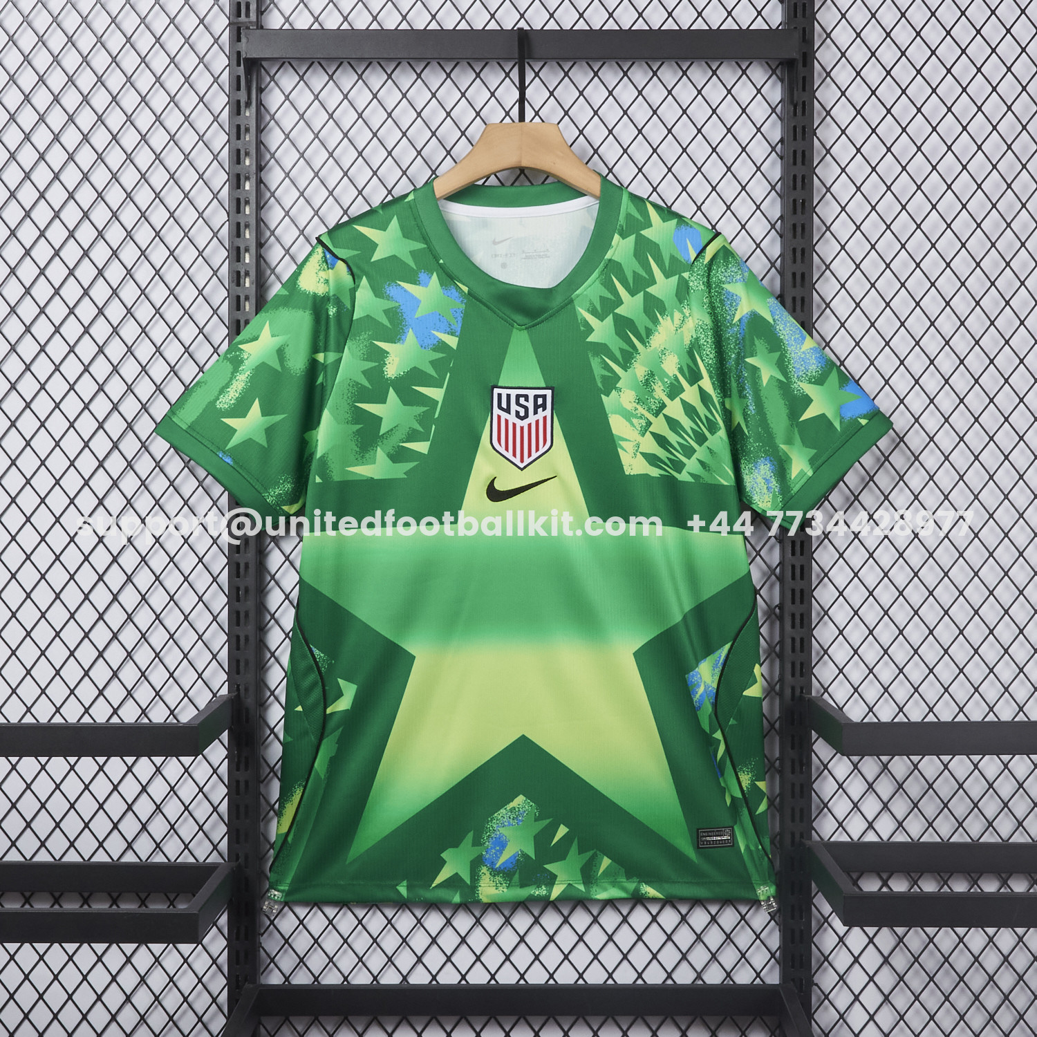 Unitedfootballkit.com | United States USA 2026 Green Goalkeeper Jersey - Fans Version -Customize Name, Number and Patch | Worldwide Shipping