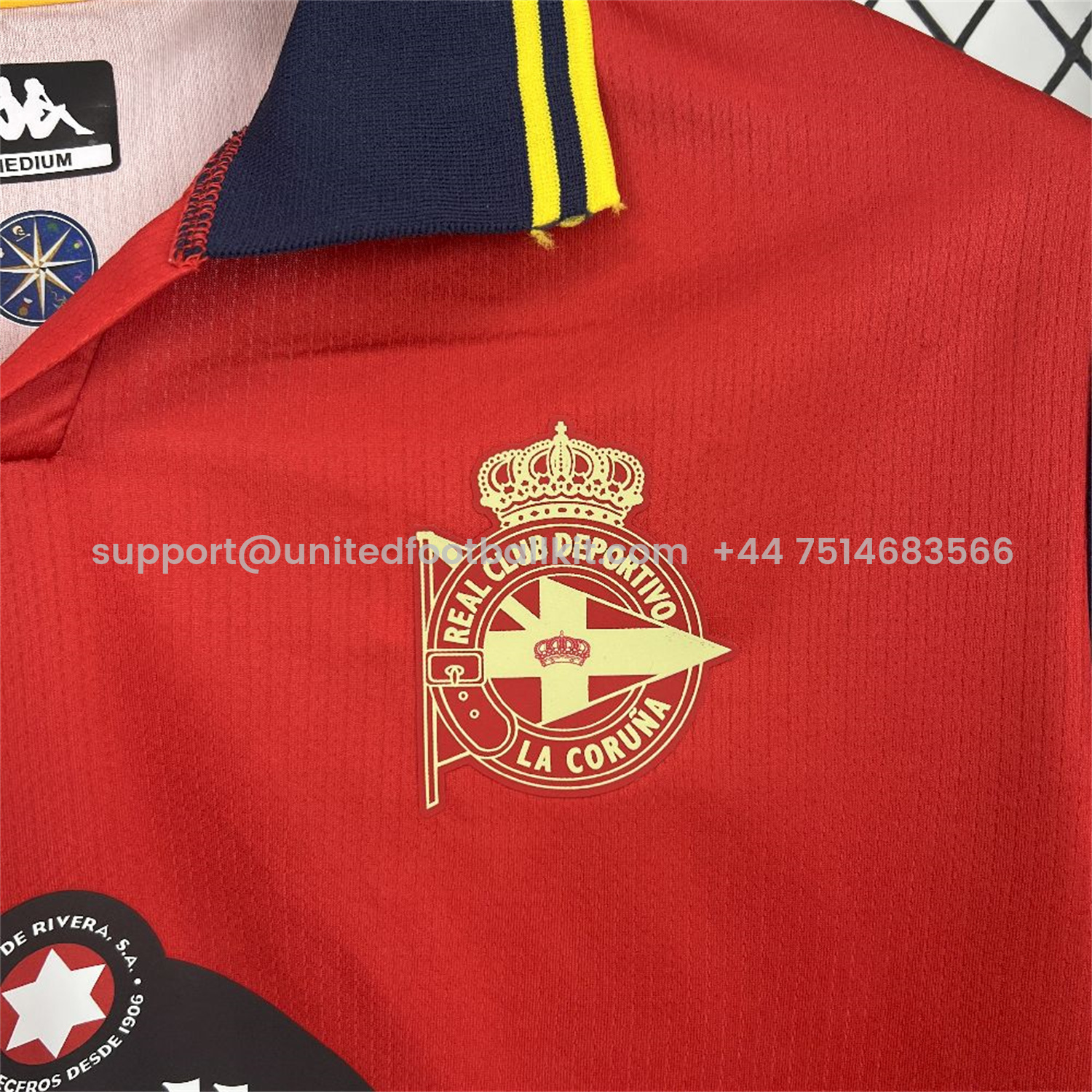 Unitedfootballkit.com | Deportivo de La Coruña 25-26 Away Jersey - Fans Version -Customize Name, Number and Patch | Worldwide Shipping