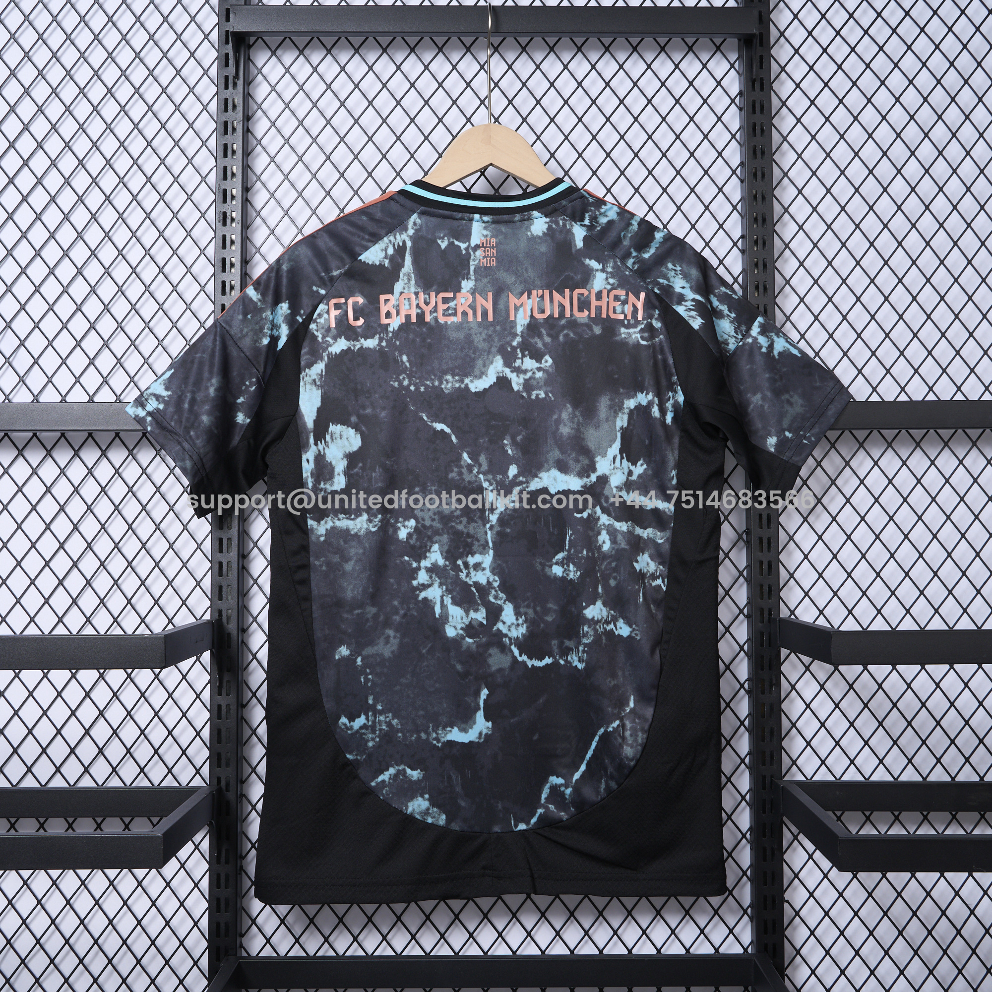 Unitedfootballkit.com | Bayern Munich 24-25 Away Jersey - Fans Version -Customize Name, Number and Patch | Worldwide Shipping