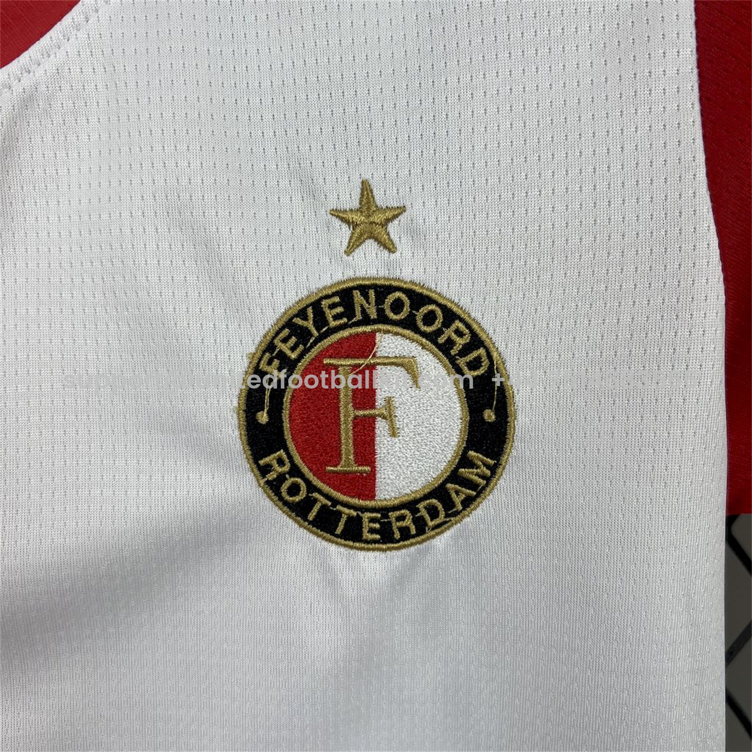 Unitedfootballkit.com | Feyenoord 25-26 Home Kids Kit -Customize Name, Number and Patch | Worldwide Shipping