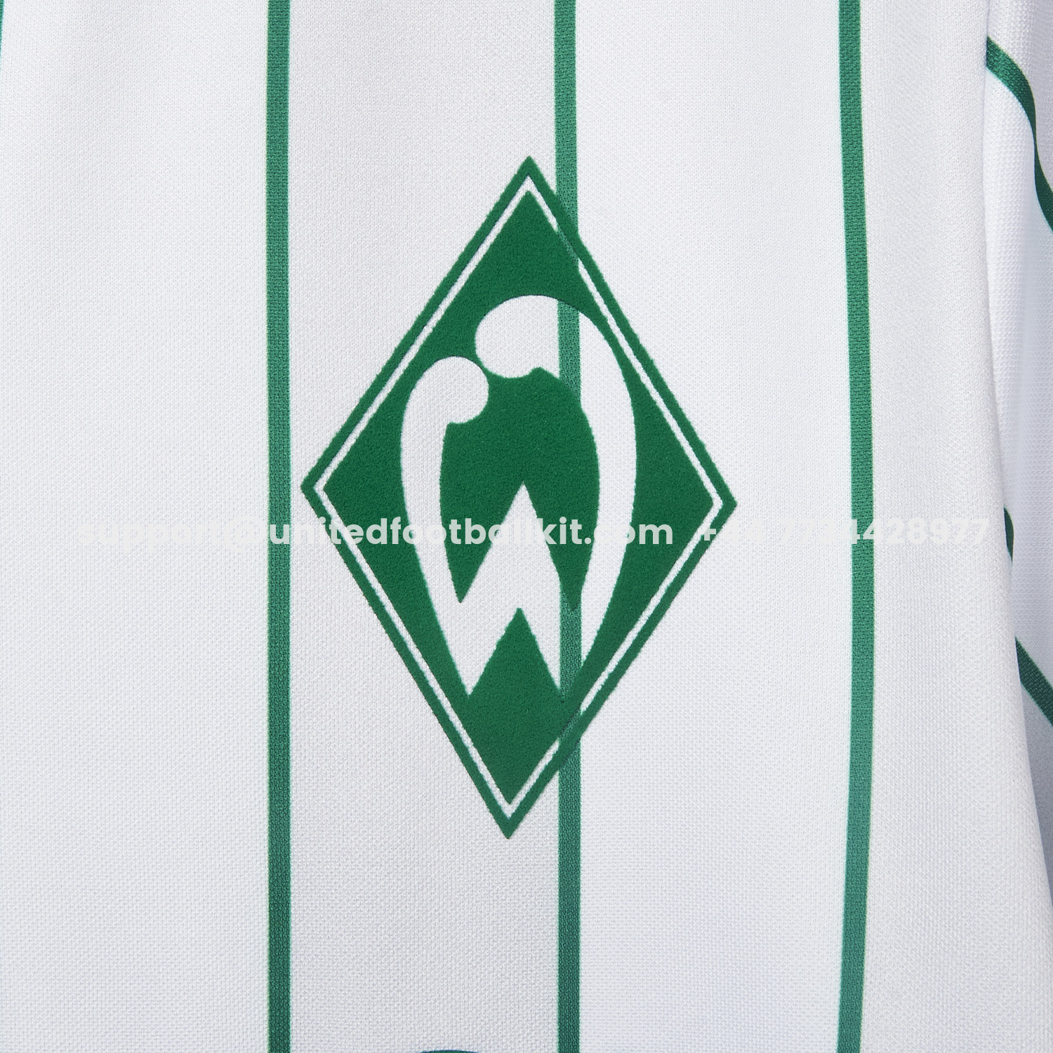 Unitedfootballkit.com | Retro Werder Bremen 1987-88 Home Jersey -Customize Name, Number and Patch | Worldwide Shipping