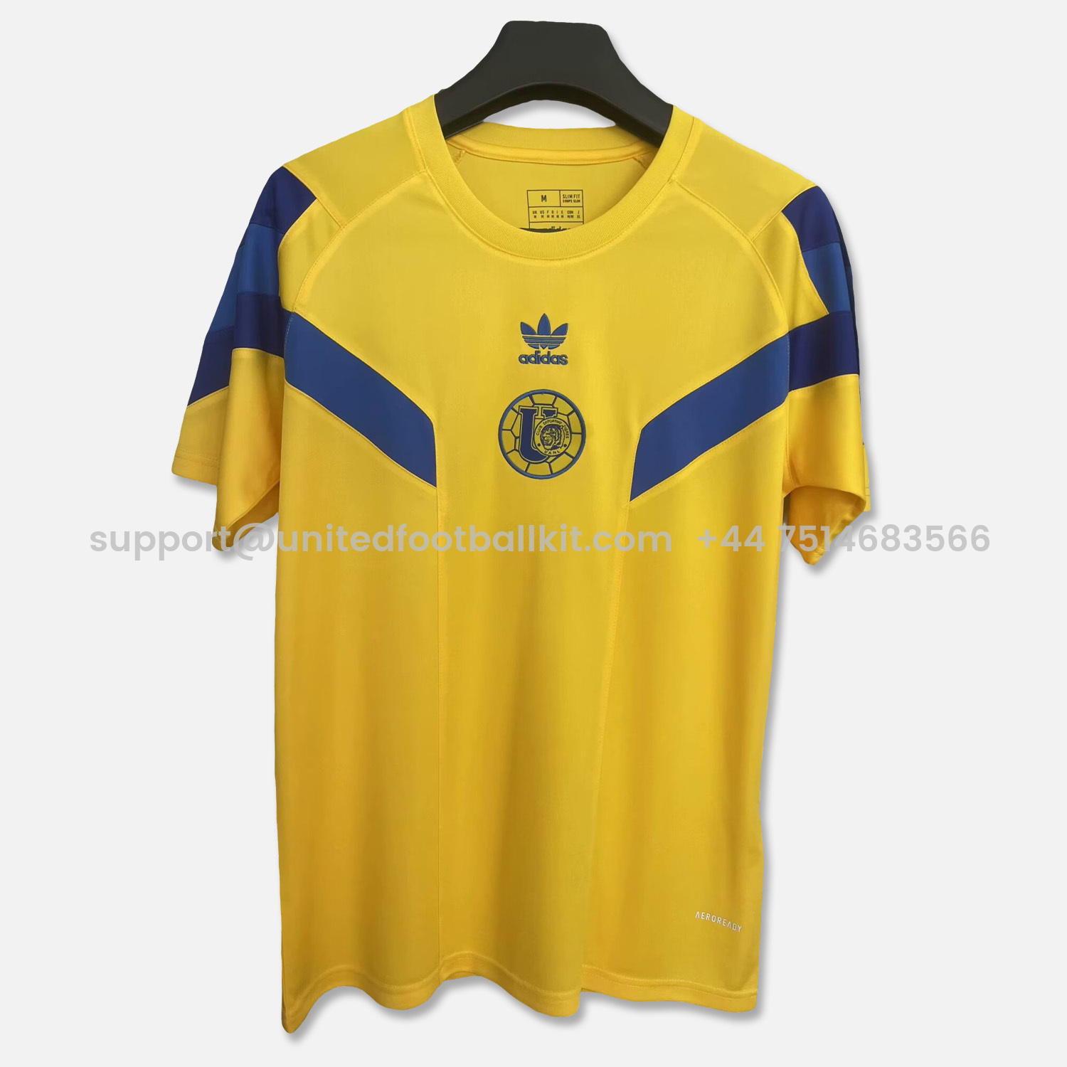 Unitedfootballkit.com | Tigres UANL 24-25 Originals LFSTLR T-Shirt - Yellow -Customize Name, Number and Patch | Worldwide Shipping