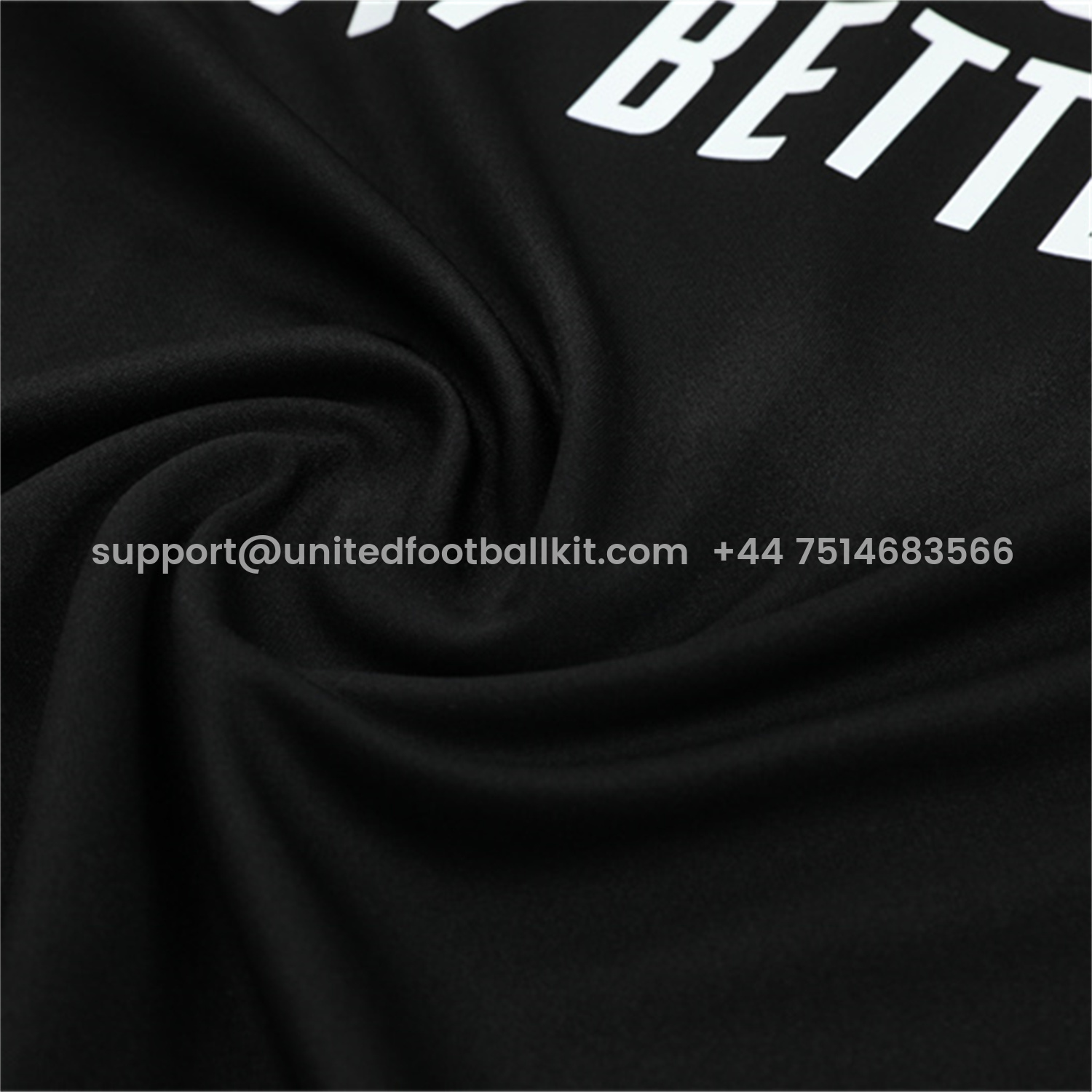 Unitedfootballkit.com | Real Madrid 25-26 Long Sleeves Training Set - Black Top & Black Pants -Customize Name, Number and Patch | Worldwide Shipping