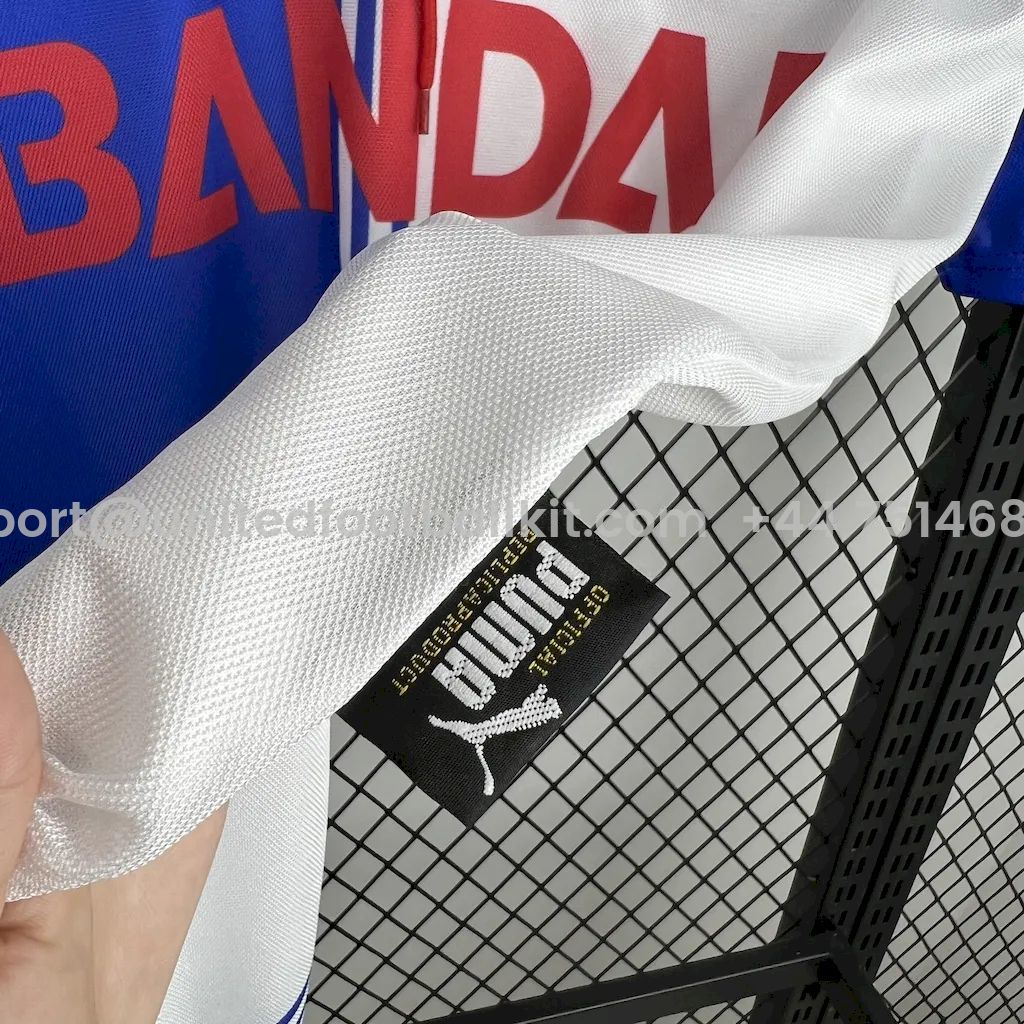 Unitedfootballkit.com | Retro Atletico Madrid 1996-97 Third Jersey -Customize Name, Number and Patch | Worldwide Shipping