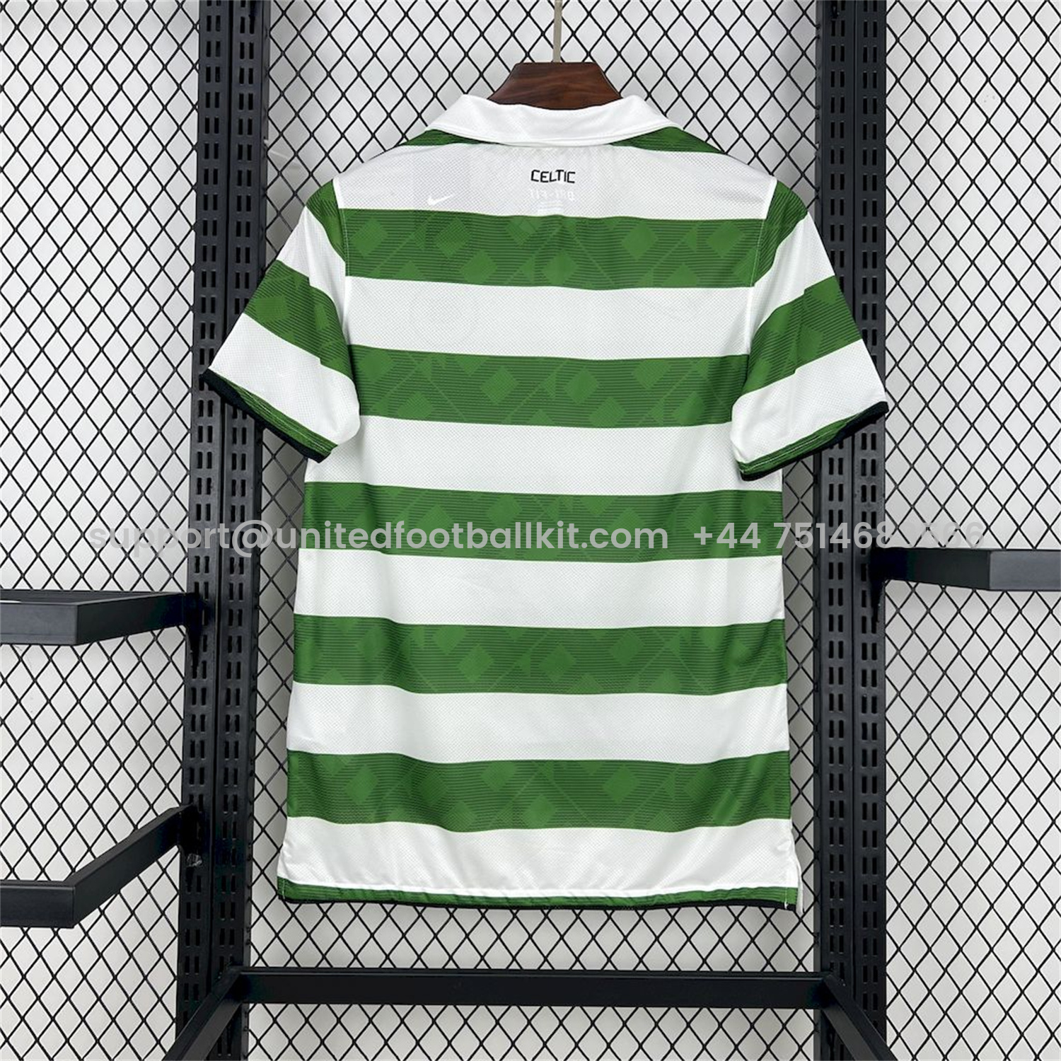 Unitedfootballkit.com | Retro Celtic 2010-12 Home Jersey -Customize Name, Number and Patch | Worldwide Shipping