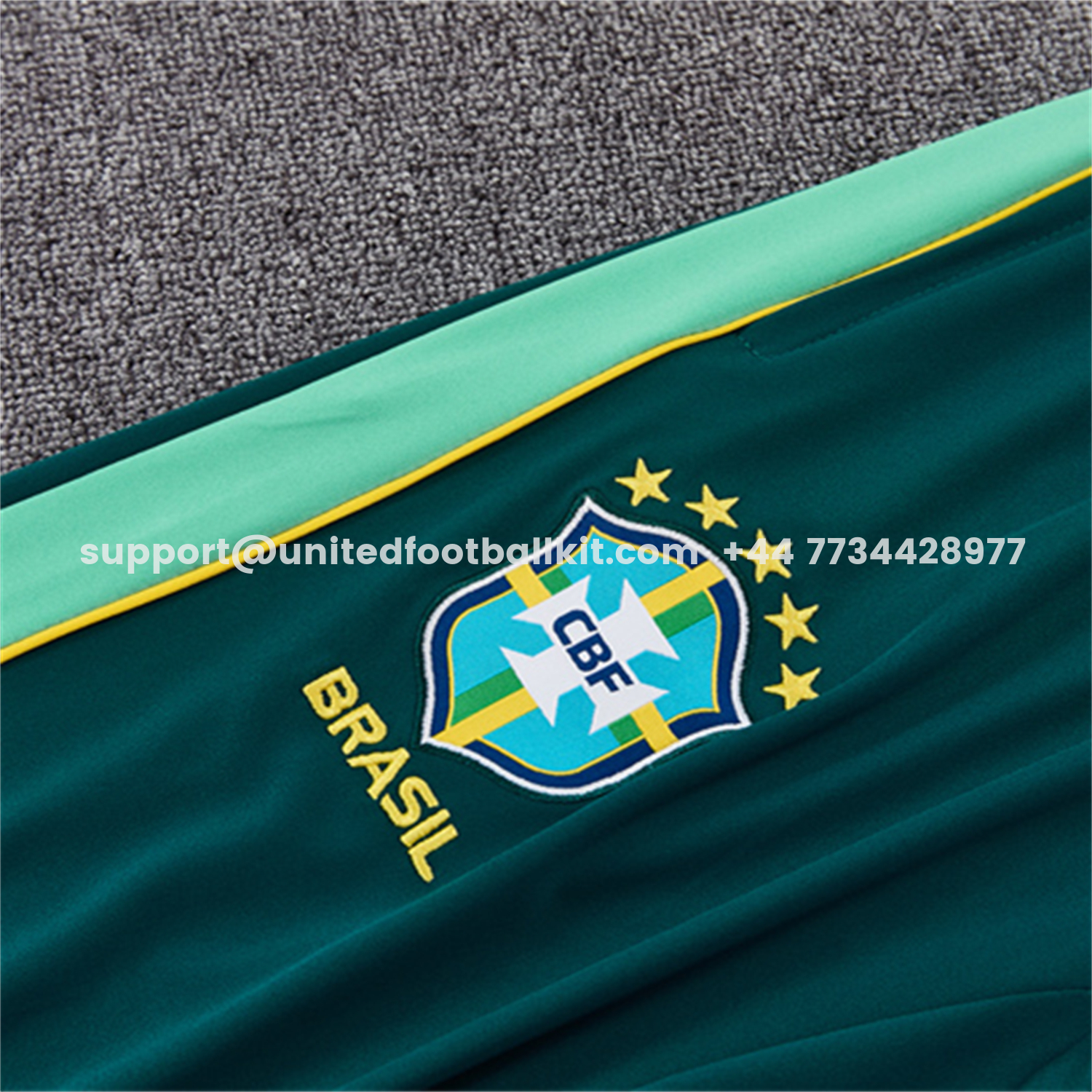 Unitedfootballkit.com | Brazil 2026 Long Sleeves Training Set - Colors Top & Colors Pants -Customize Name, Number and Patch | Worldwide Shipping