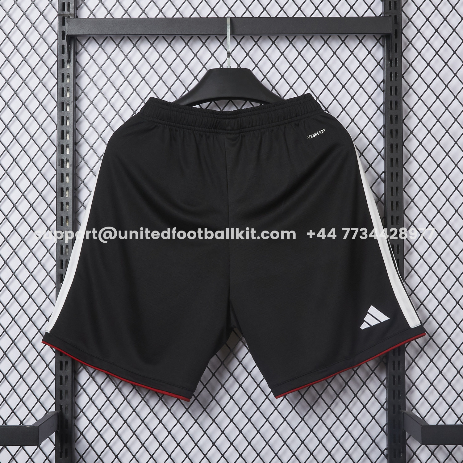 Unitedfootballkit.com | Germany 2026 Home Black Shorts - Fans Version -Customize Name, Number and Patch | Worldwide Shipping