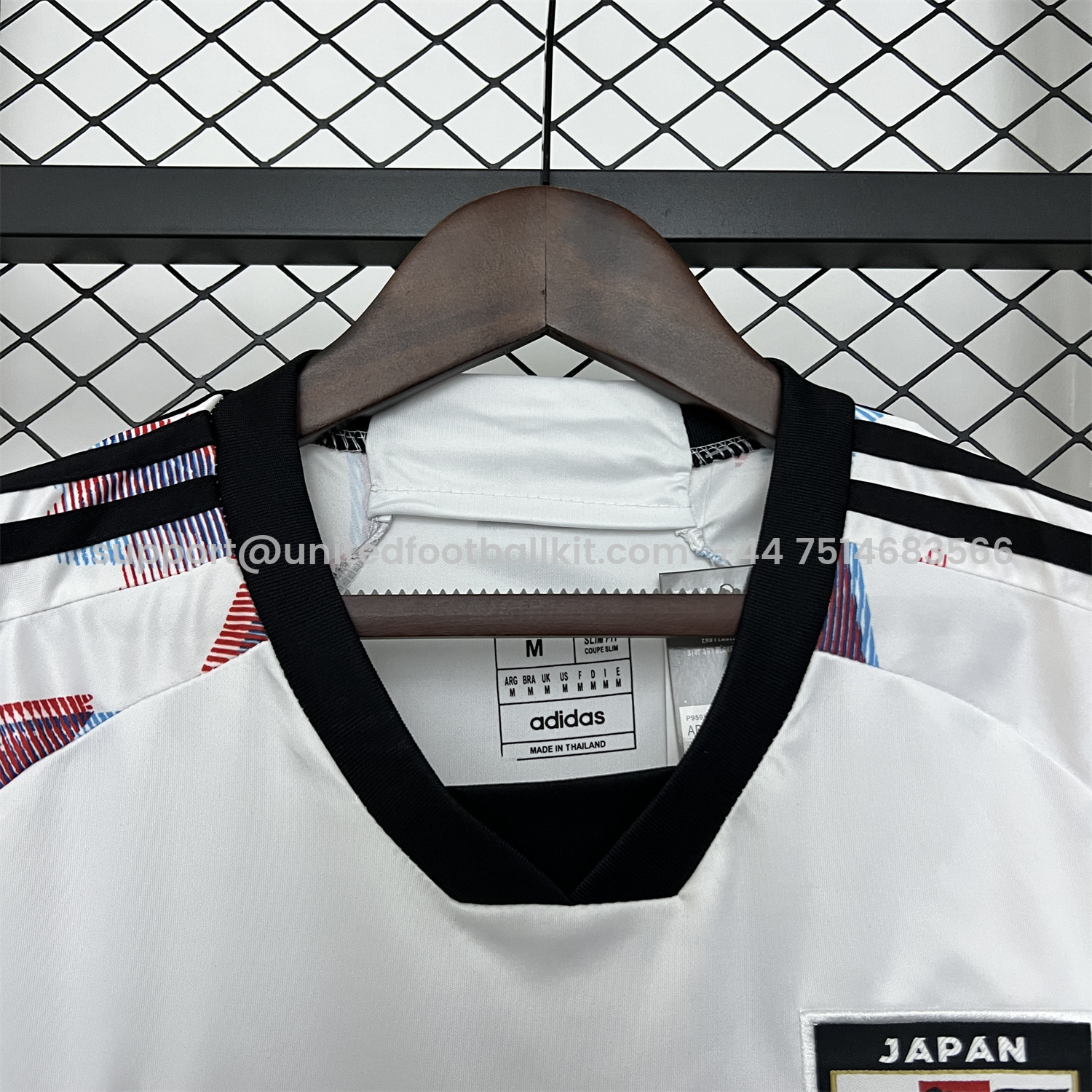 Unitedfootballkit.com | Japan 2024 Portgas·D· Ace White Jersey - Fans Version -Customize Name, Number and Patch | Worldwide Shipping