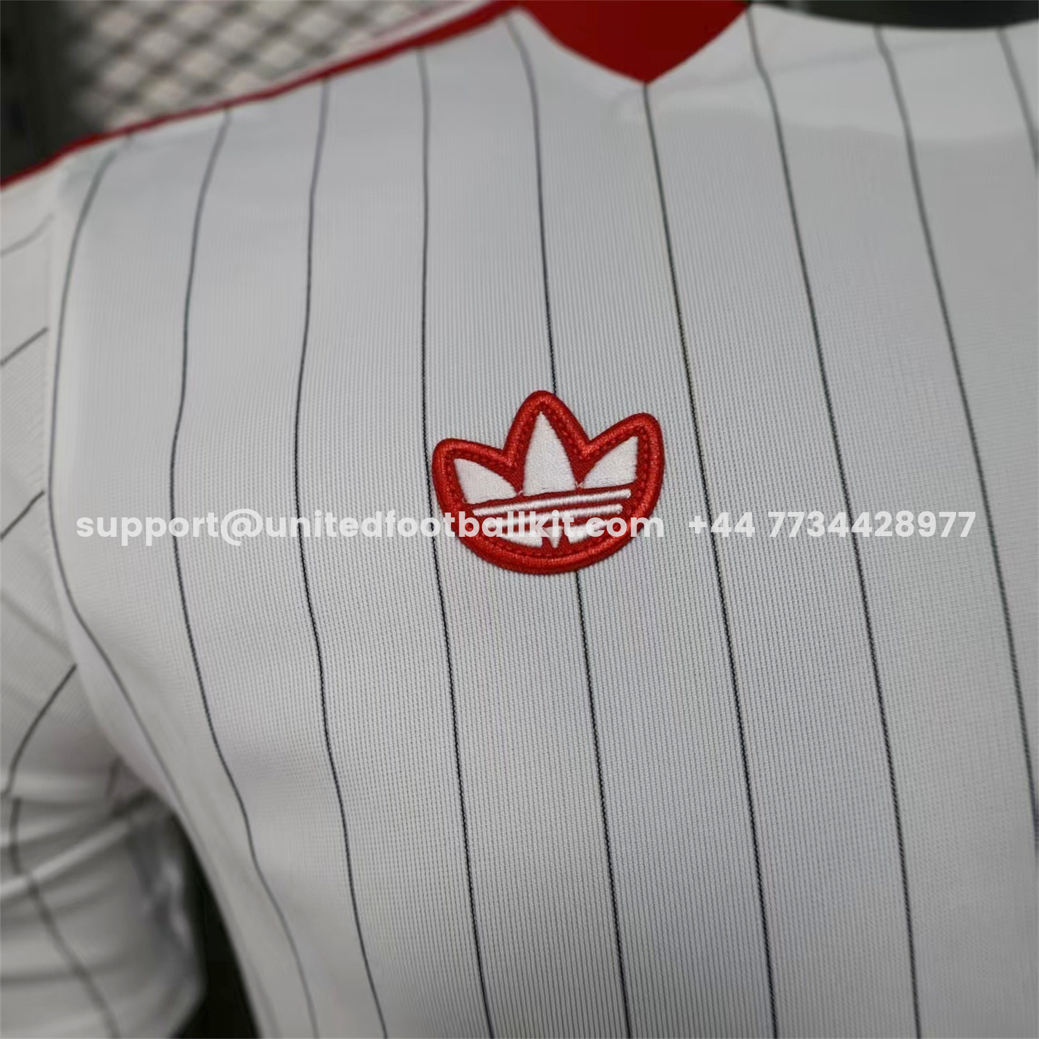 Unitedfootballkit.com | Manchester United 25-26 Icon Travel Special Red Jersey - Player Version -Customize Name, Number and Patch | Worldwide Shipping