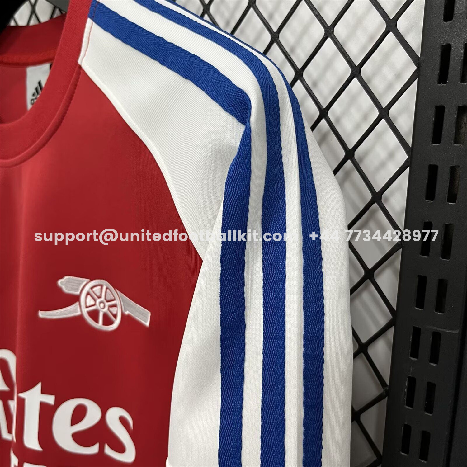 Unitedfootballkit.com | Arsenal 25-26 Home Red Unisex Pullover Hoodie -Customize Name, Number and Patch | Worldwide Shipping