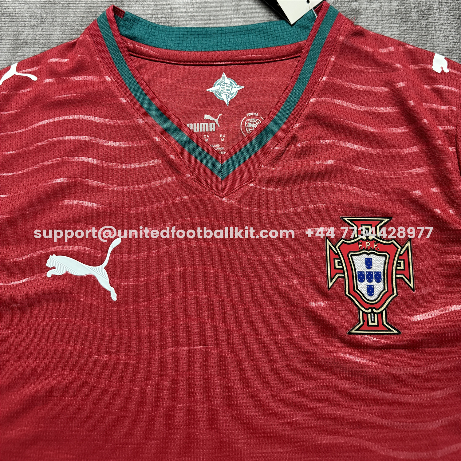 Unitedfootballkit.com | Women's Portugal 2026 Home Jersey -Customize Name, Number and Patch | Worldwide Shipping