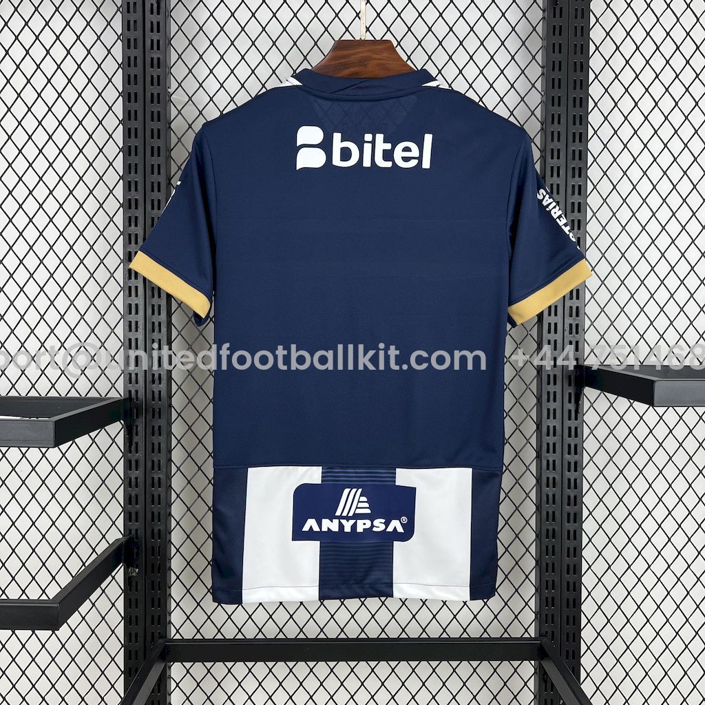 Unitedfootballkit.com | Alianza Lima 25-26 Home Jersey - Fans Version -Customize Name, Number and Patch | Worldwide Shipping