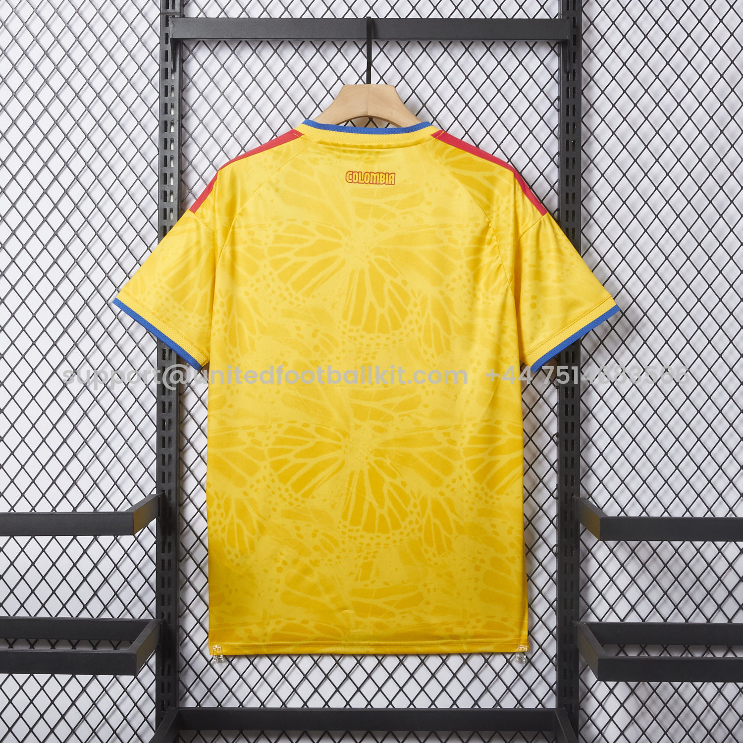 Unitedfootballkit.com | Colombia 2026 Home Jersey - Fans Version -Customize Name, Number and Patch | Worldwide Shipping