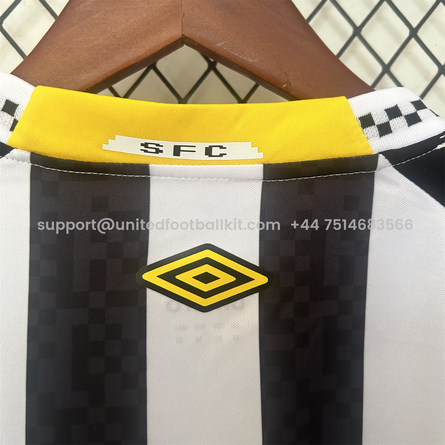 Unitedfootballkit.com | Santos 25-26 Away Unsponsored Jersey - Fans Version -Customize Name, Number and Patch | Worldwide Shipping