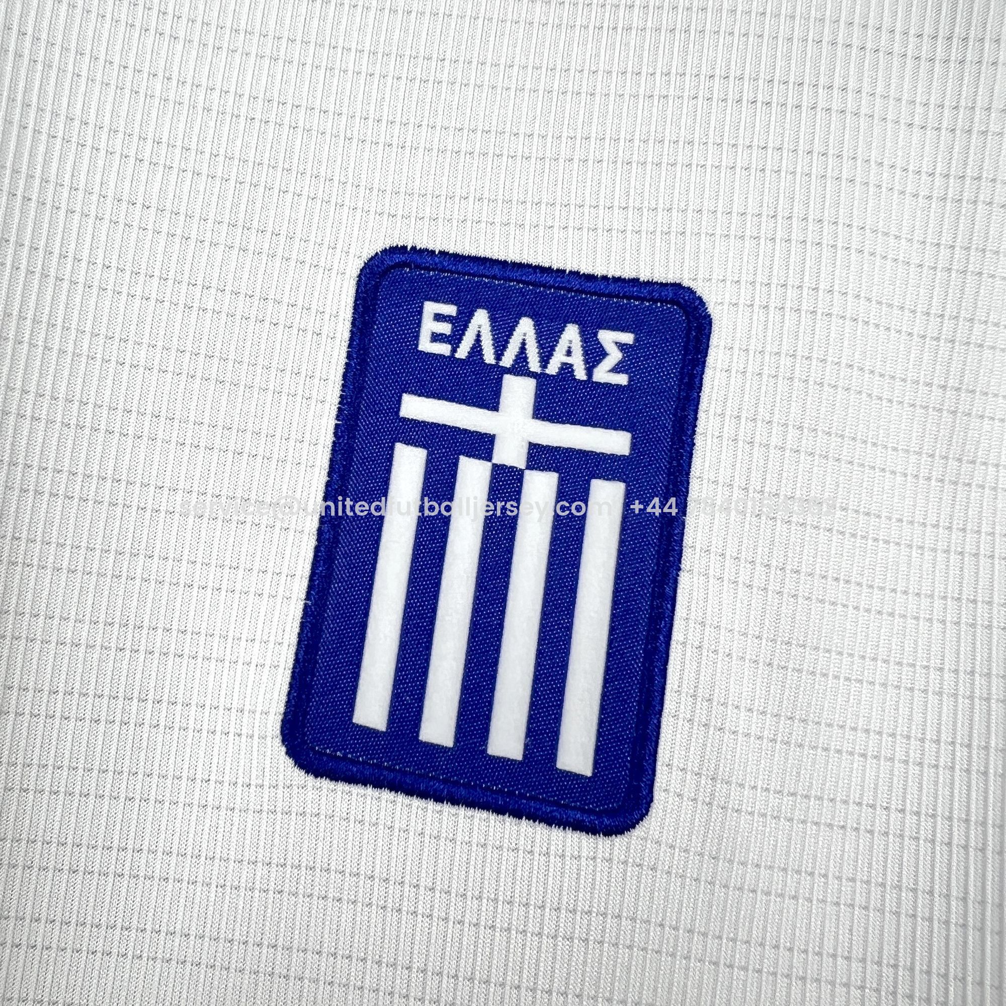 foot-Greece 2026 Home Jersey - Fans Version