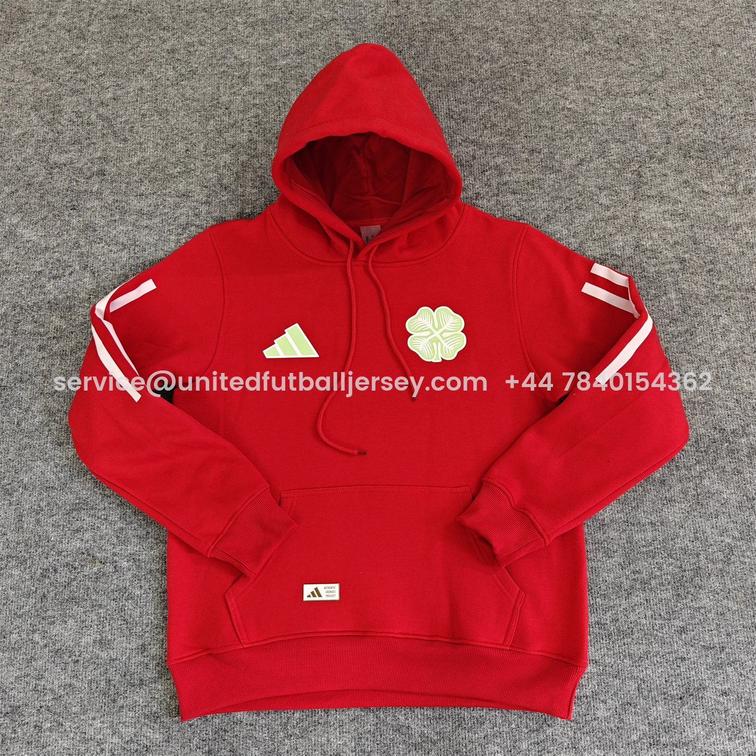 foot-Celtic 25-26 Home Unisex Pullover Hoodie