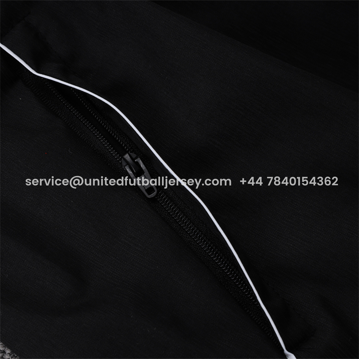 foot-Ajax 25-26 Windbreaker Training Set - Black Top and Pants