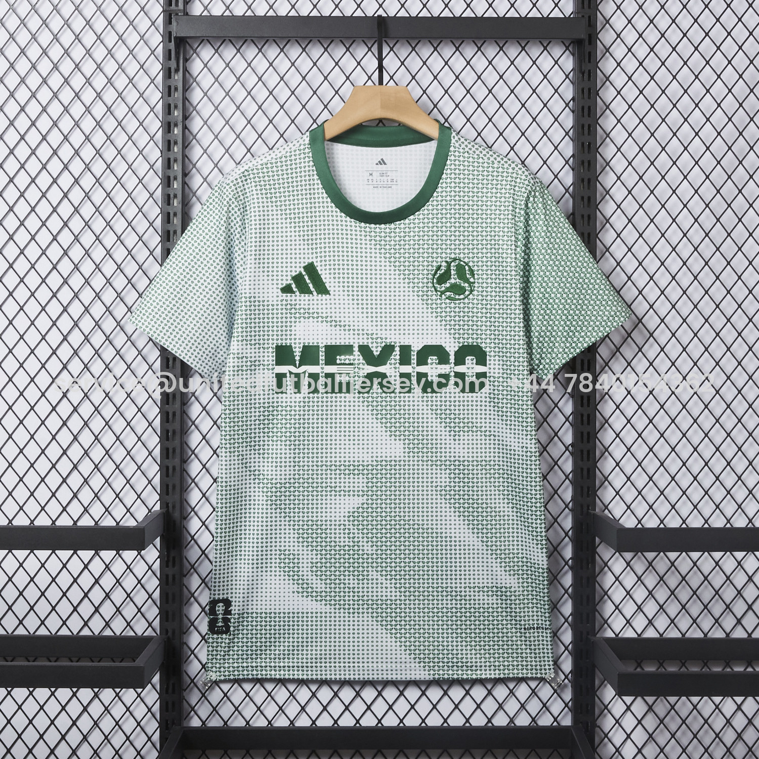 foot-Mexico 25-26 World Cup Promotion Green Jersey - Fans Version