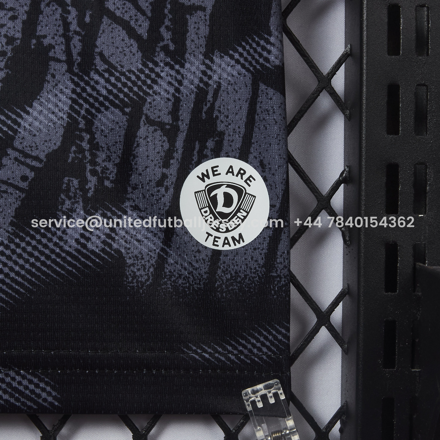 foot-Dynamo Dresden 25-26 Away Black Jersey - Fans Version