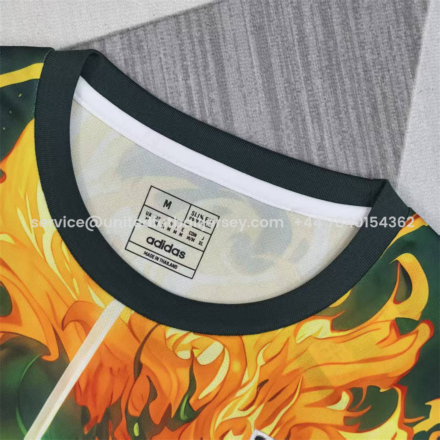 foot-Japan 25-26 Sauron Green Fire Special Jersey - Fans Version