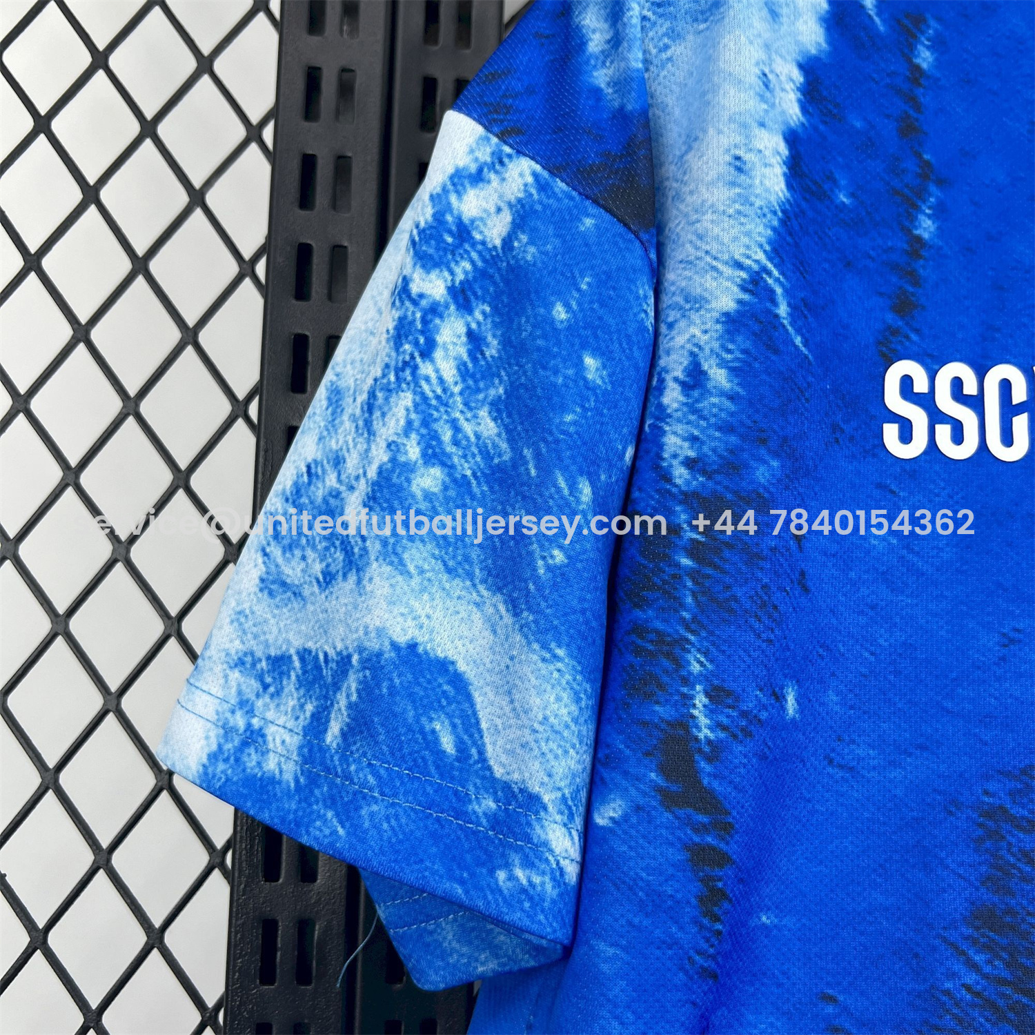 foot-Napoli 25-26 Marechiaro Blue Special Jersey - Fans Version