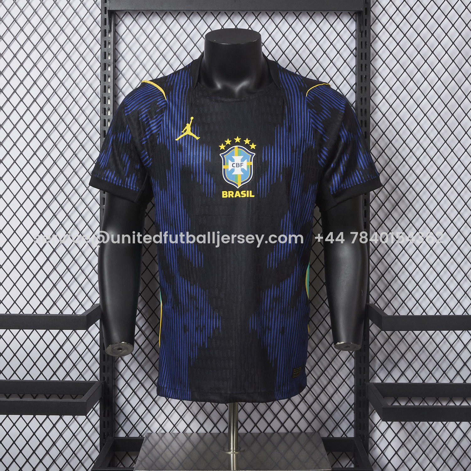 foot-Brazil 2026 Away Blue Jersey - Player Version