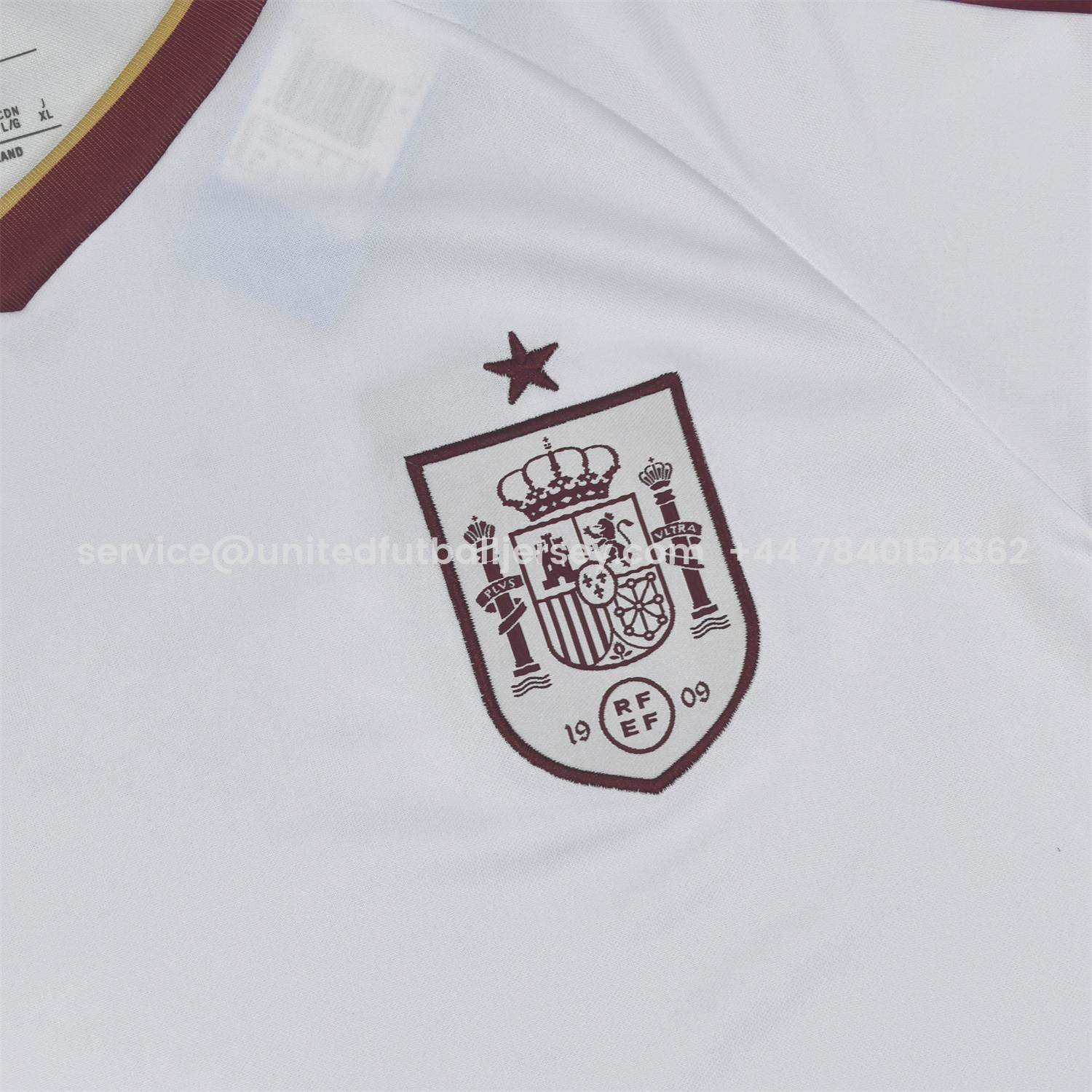 foot-Spain 2026 Away White Jersey - Fans Version