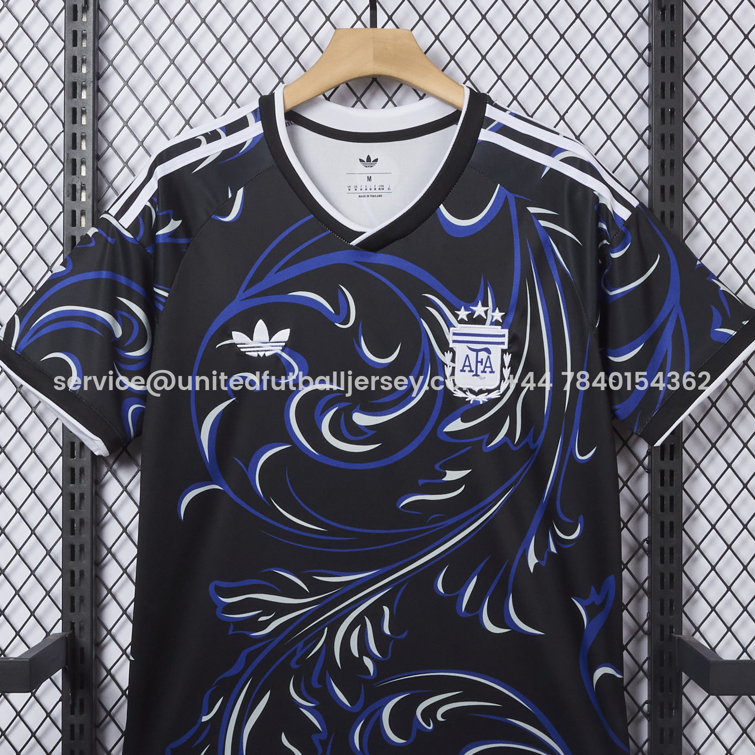 foot-Argentina 2026 Away Deep Blue Jersey - Fans Version
