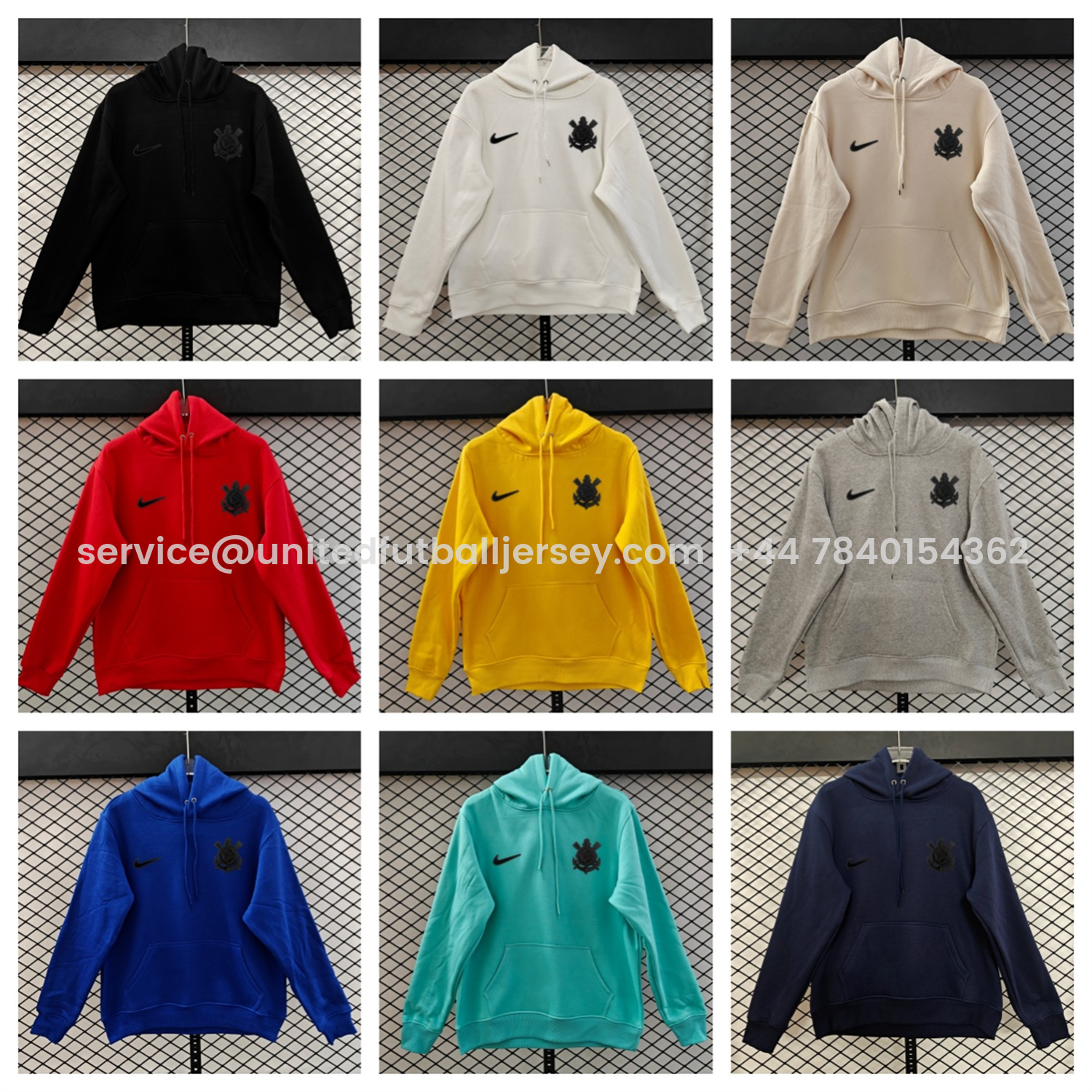 foot-Corinthians 25-26 Originals Terrace Black Icon Unisex Pullover Hoodie