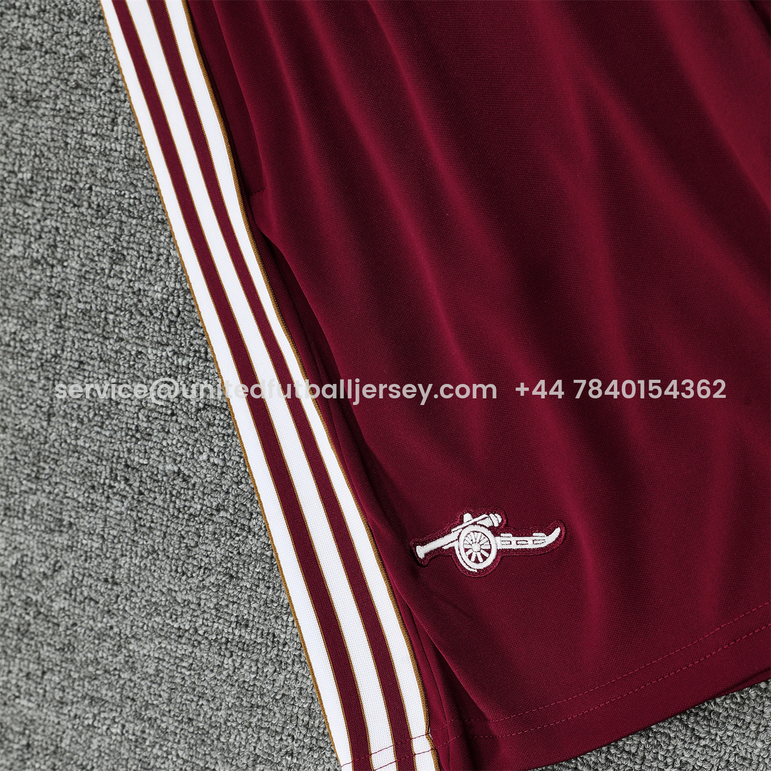 foot-Arsenal 25-26 Short-Sleeve Training Set- Red Top & Red Shorts