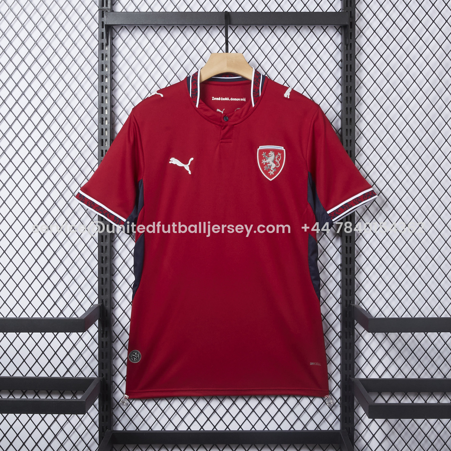 foot-Czech Republic 2026 Home Jersey - Fans Version
