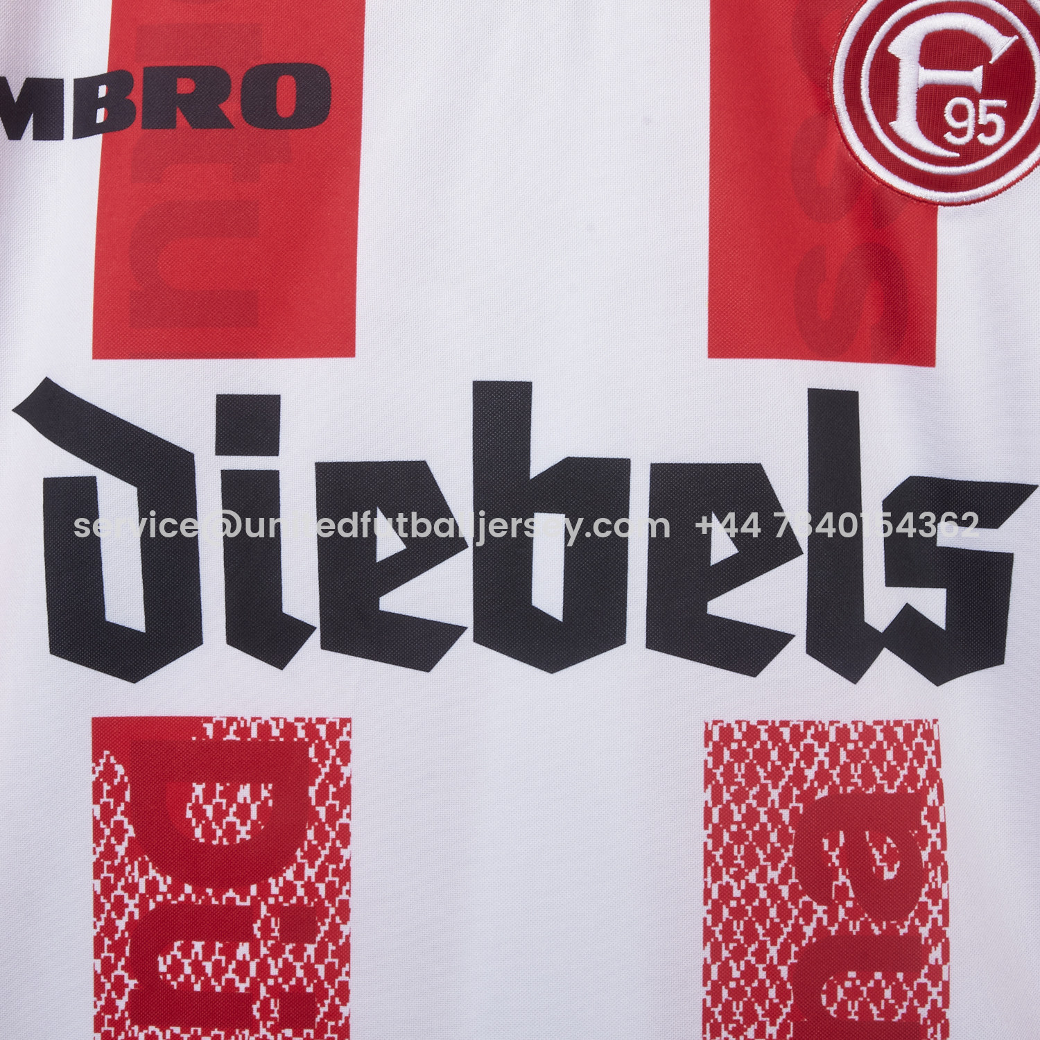 foot-Retro Fortuna Düsseldorf 1996-98 Home Jersey