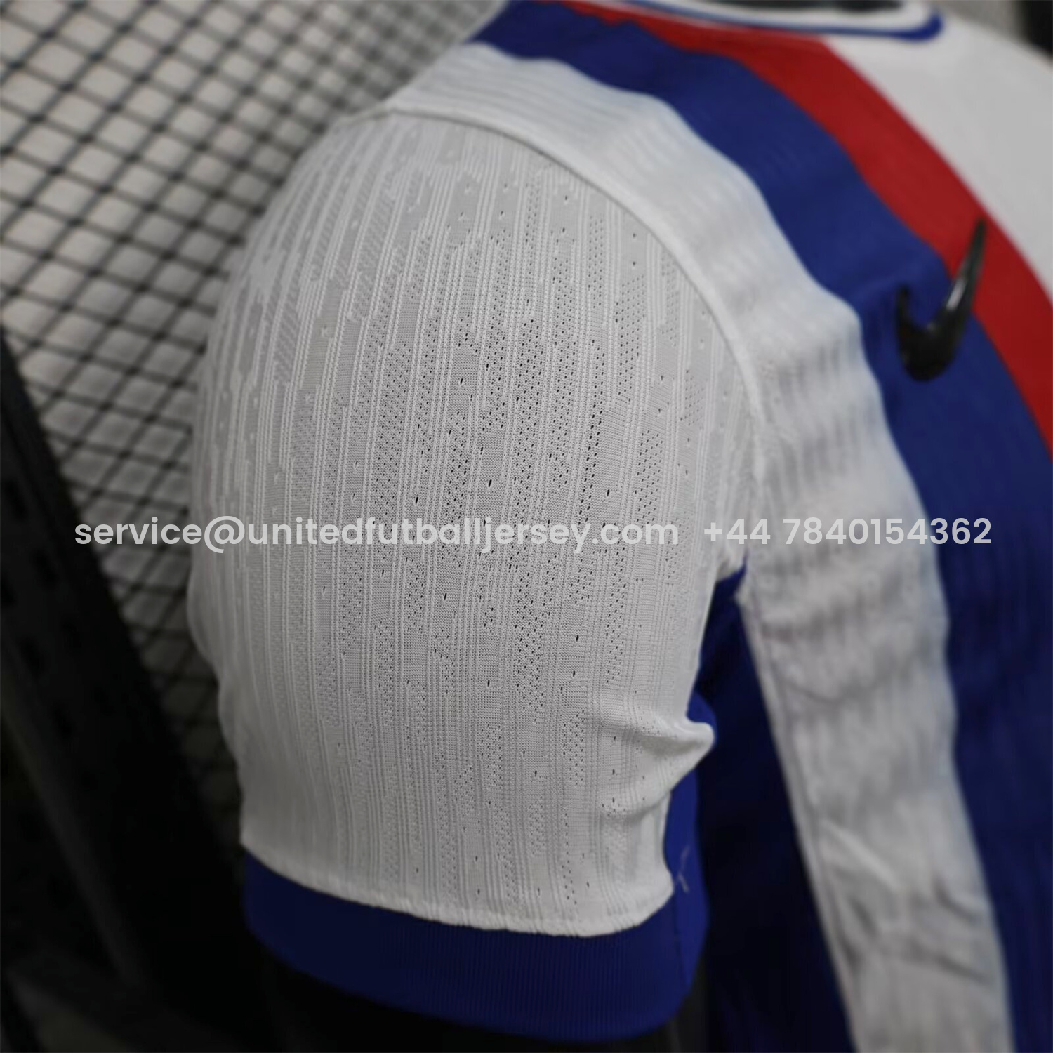 foot-Barcelona 25-26 Red And Blue Vertical Stripes Special White Jersey - Player Version