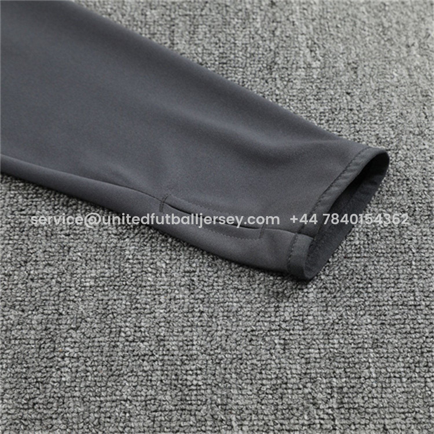 foot-Arsenal 25-26 Kids Long Sleeve Training Set - Wine Red Top & Grey Pants