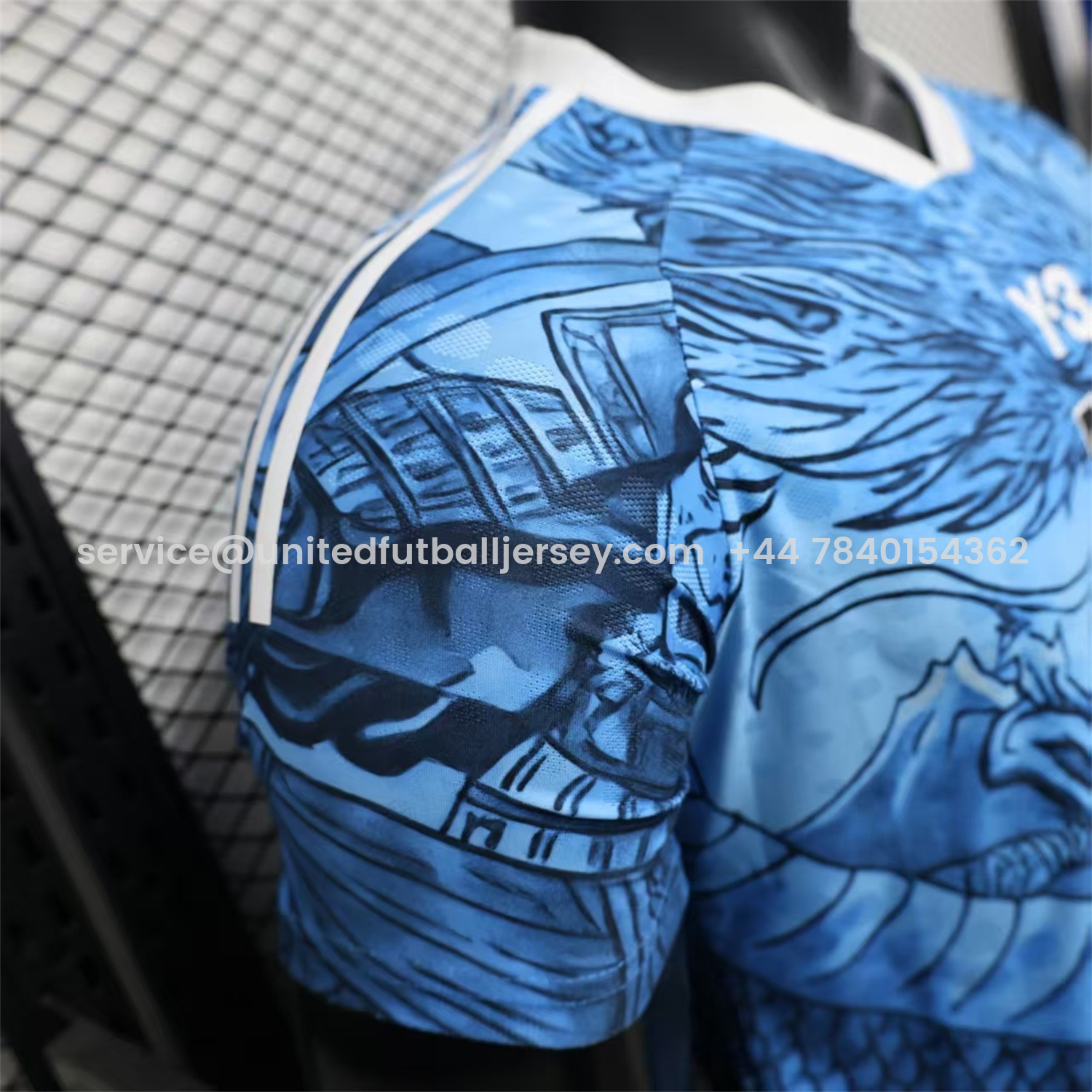 foot-Japan 25-26 Y3 Samurai And Dragon Special Jersey - Player Version