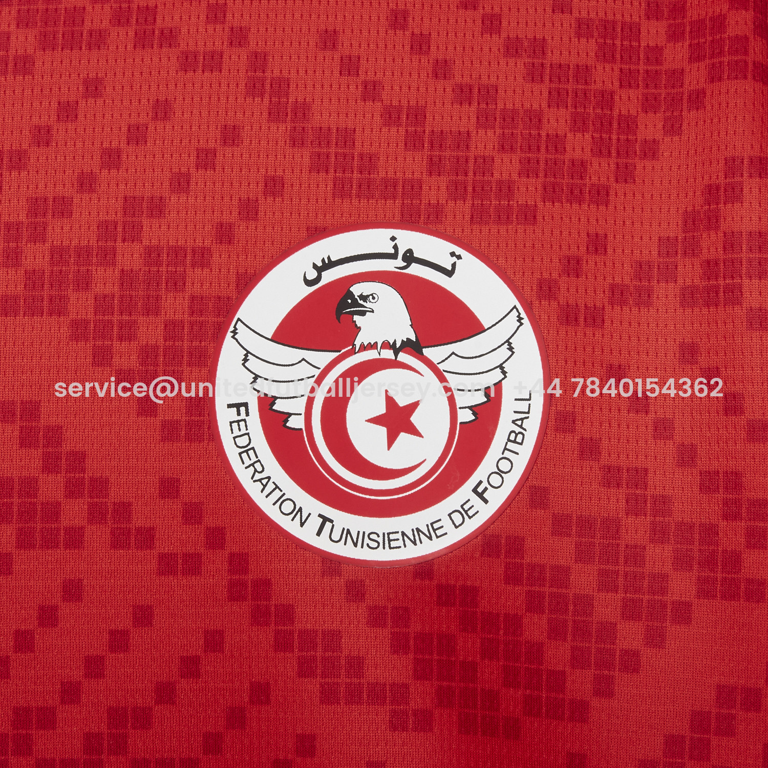 foot-Tunisia 2026 Home Red Jersey - Fans Version