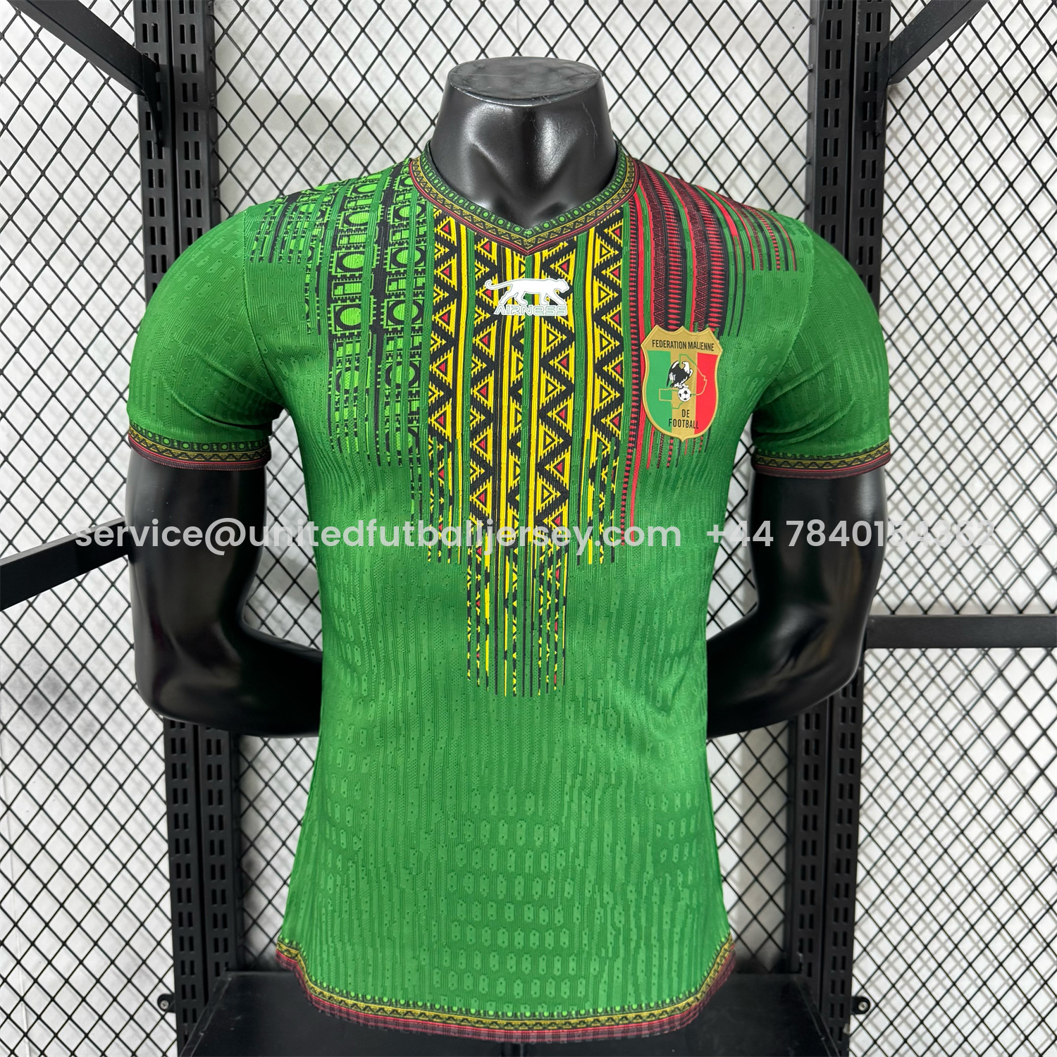 foot-Mali 2025 Away Green Jersey - Player Version