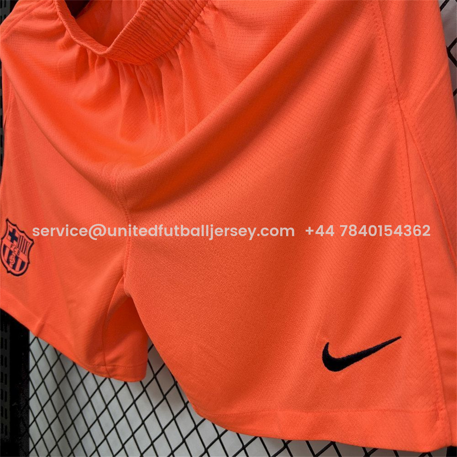 foot-Barcelona 25-26 Third Orange Shorts - Fans Version