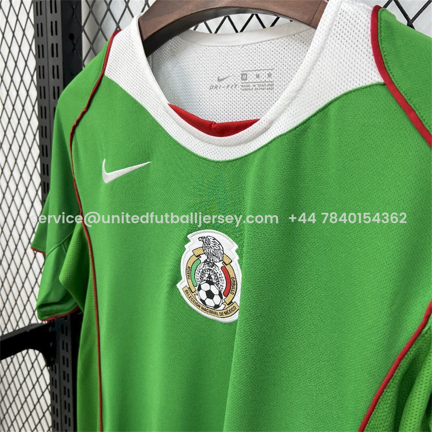 foot-Retro Mexico 2004-05 Home Jersey