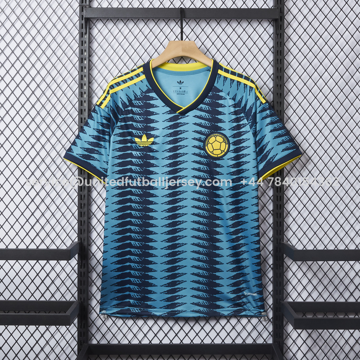 foot-Colombia 2026 Away Blue Jersey - Fans Version